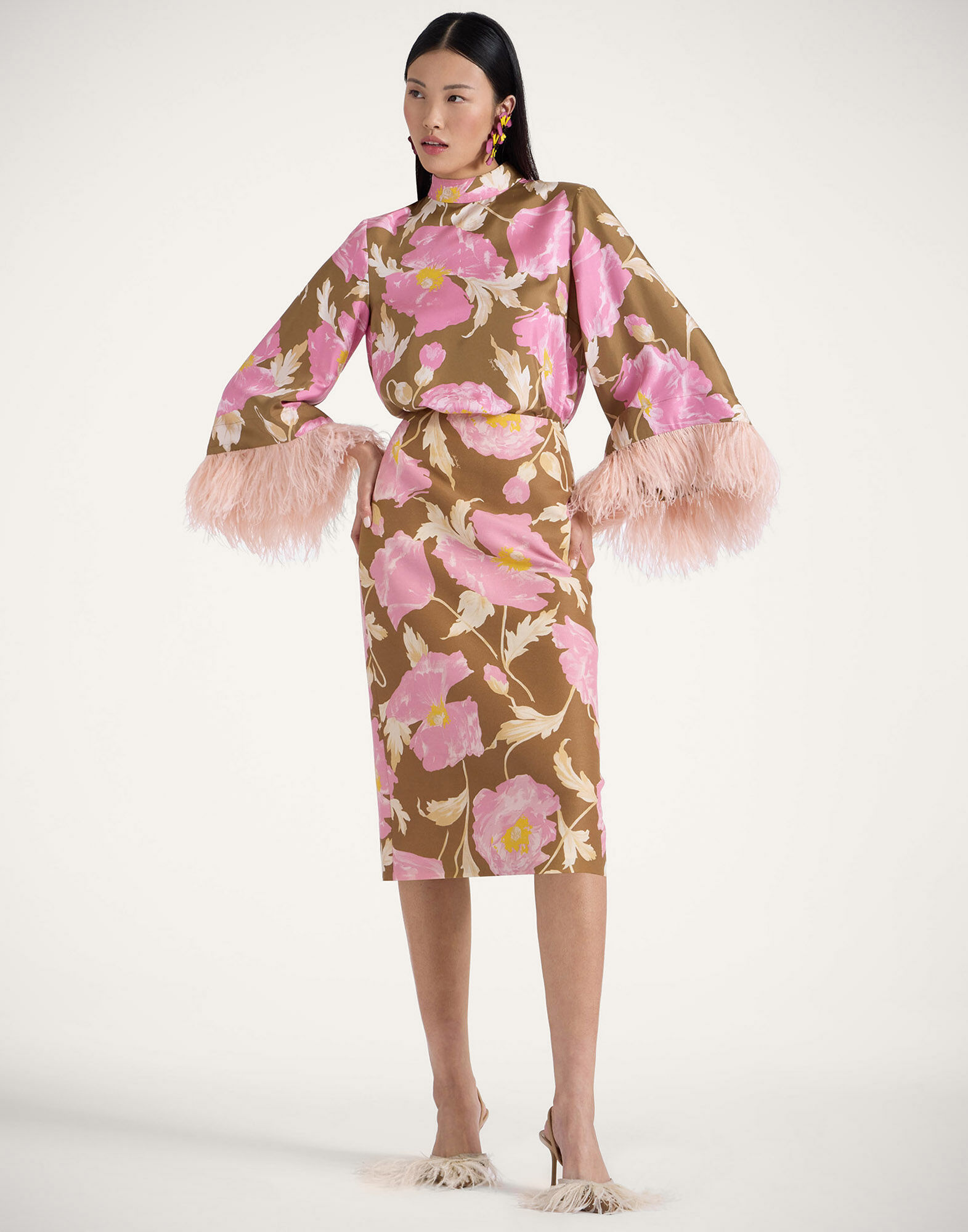 La DoubleJ Pencil Skirt Sylph Khaki SKI0011CAD001SYL01GR07