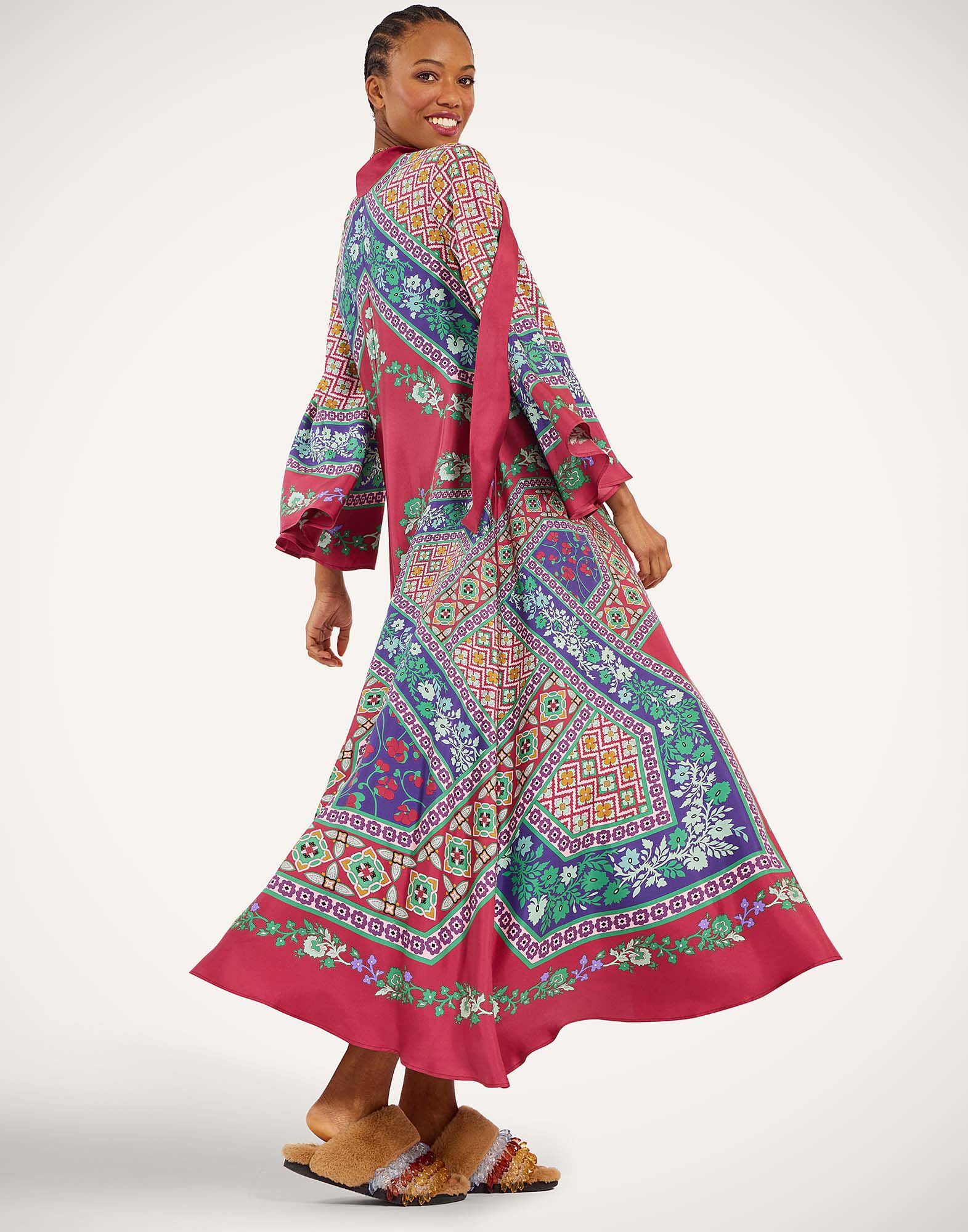 La DoubleJ Magnifico Dress Regalia Plac&eacute;e Red DRE0232SIL006REG02RE01