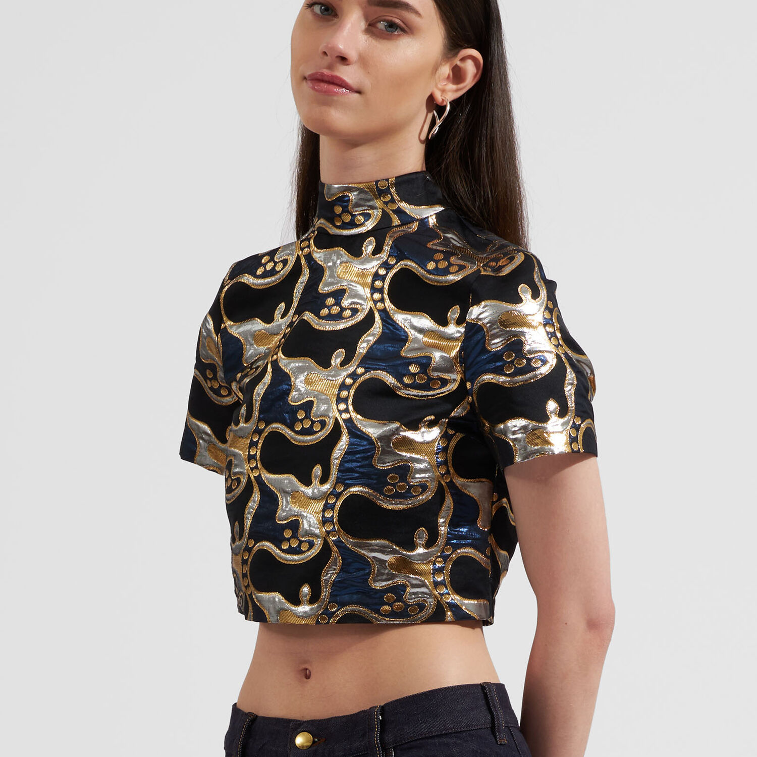 La Double J Juliet Crop Top