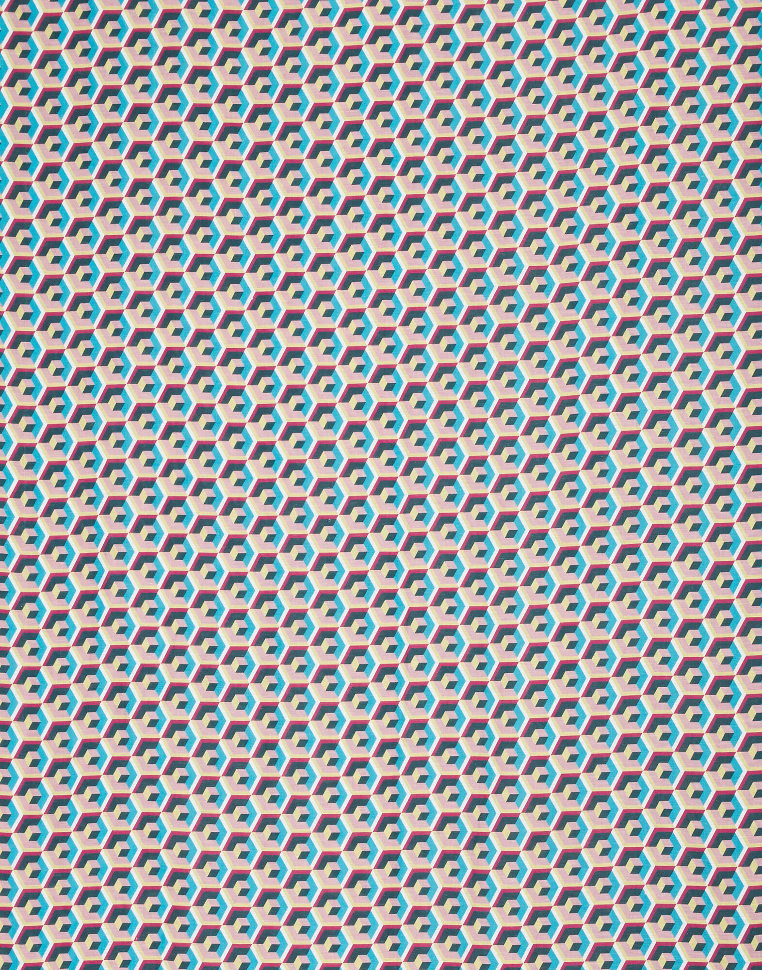 La DoubleJ Editions Large Tablecloth Cubi TBC0003LIN001CUB0003