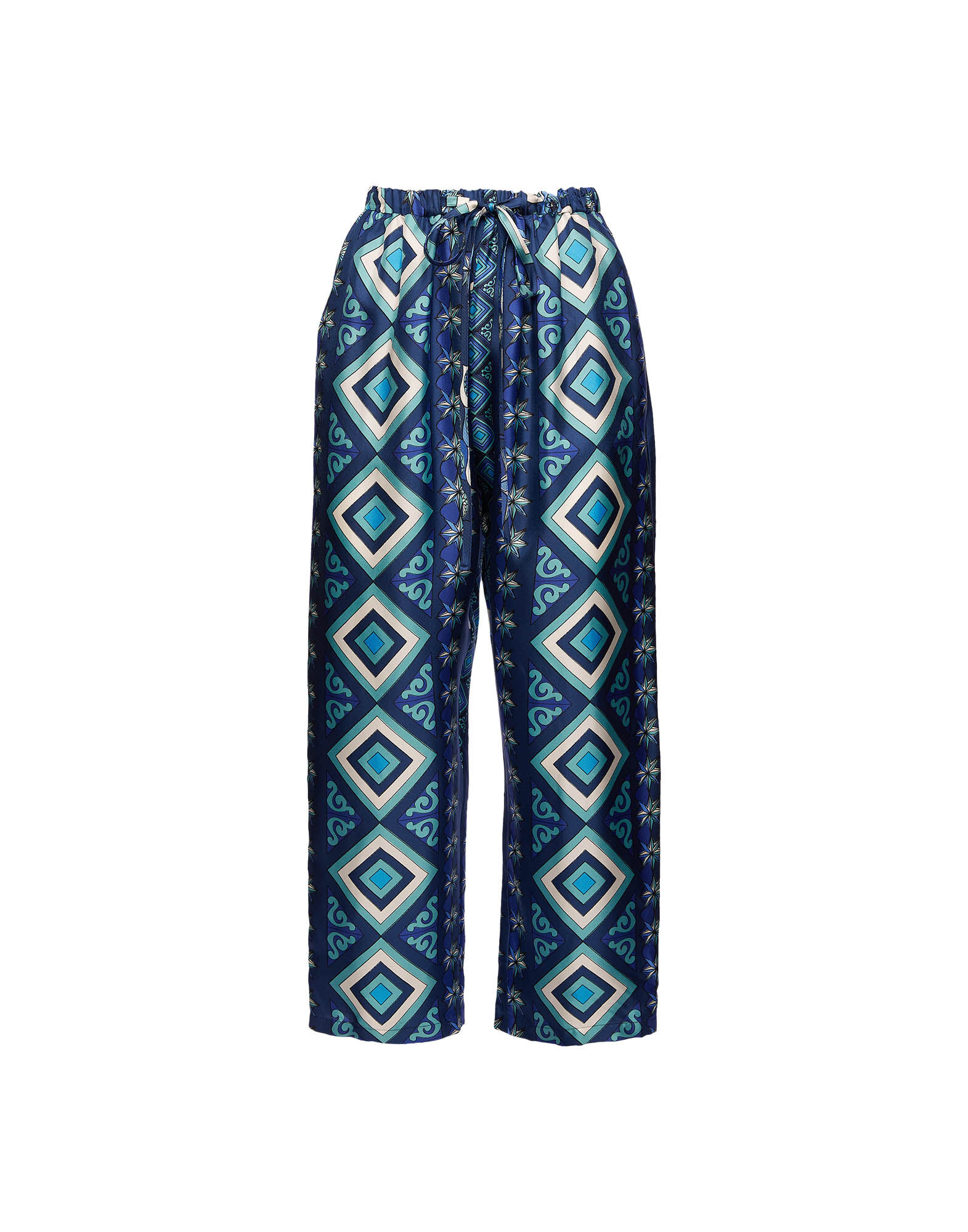 La DoubleJ Drawstring Pants Costiera TRO0053SIL001COS01BU03