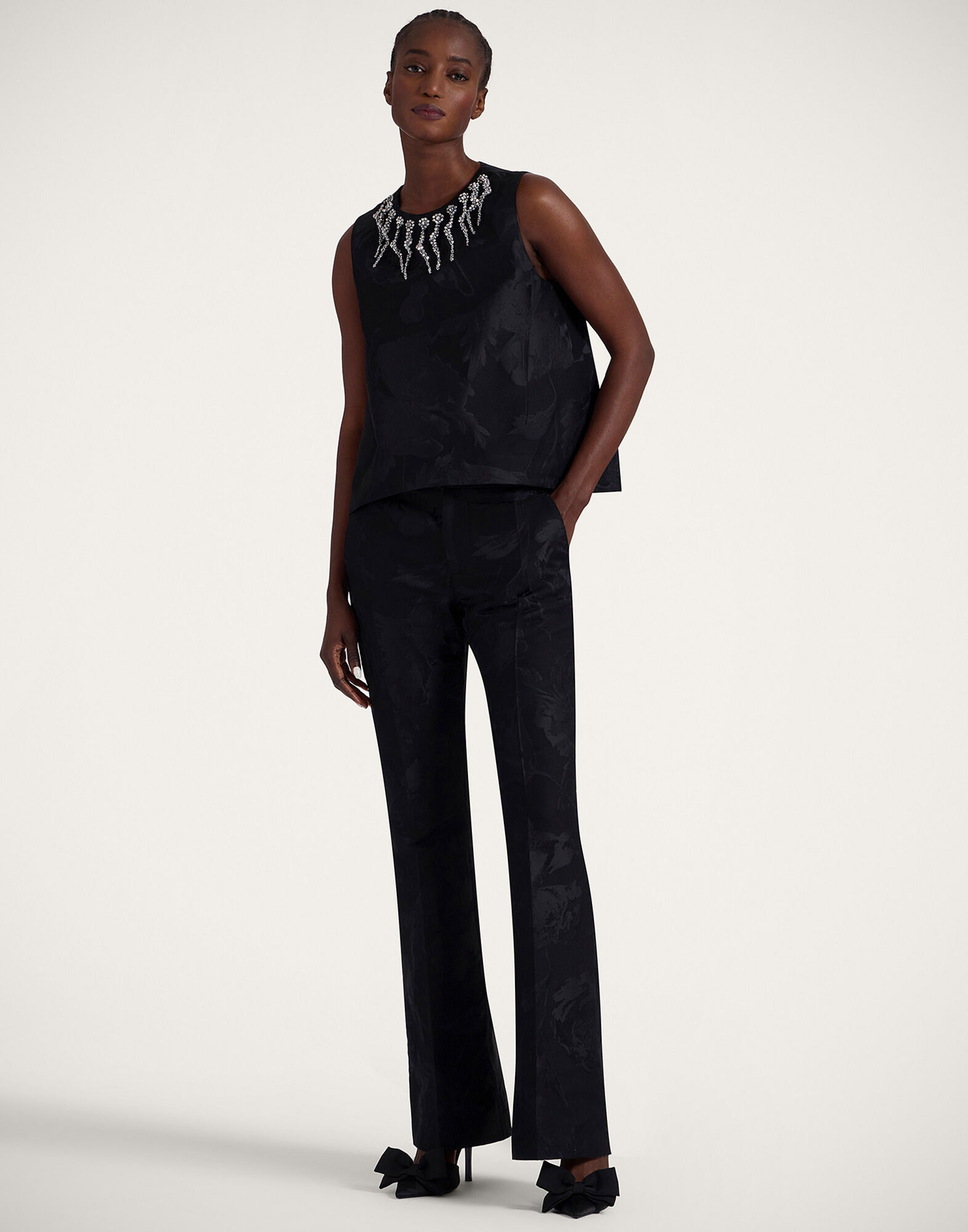 La DoubleJ Saturday Night Pants Sylph Black TRO0030JCQ096SYL03BL01