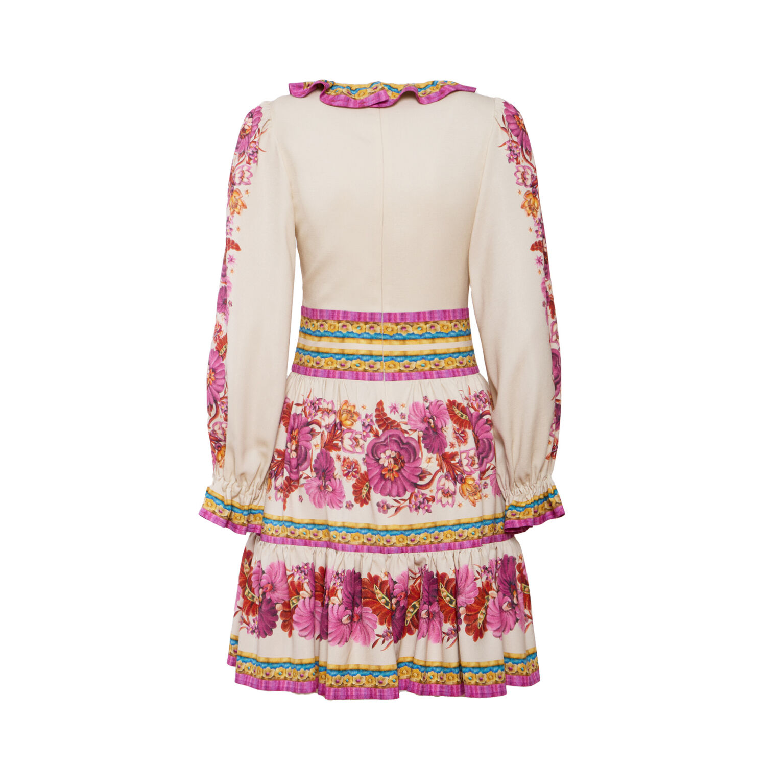 Shop La Doublej Reina Mini Dress In Zodiac Placée Multicolor