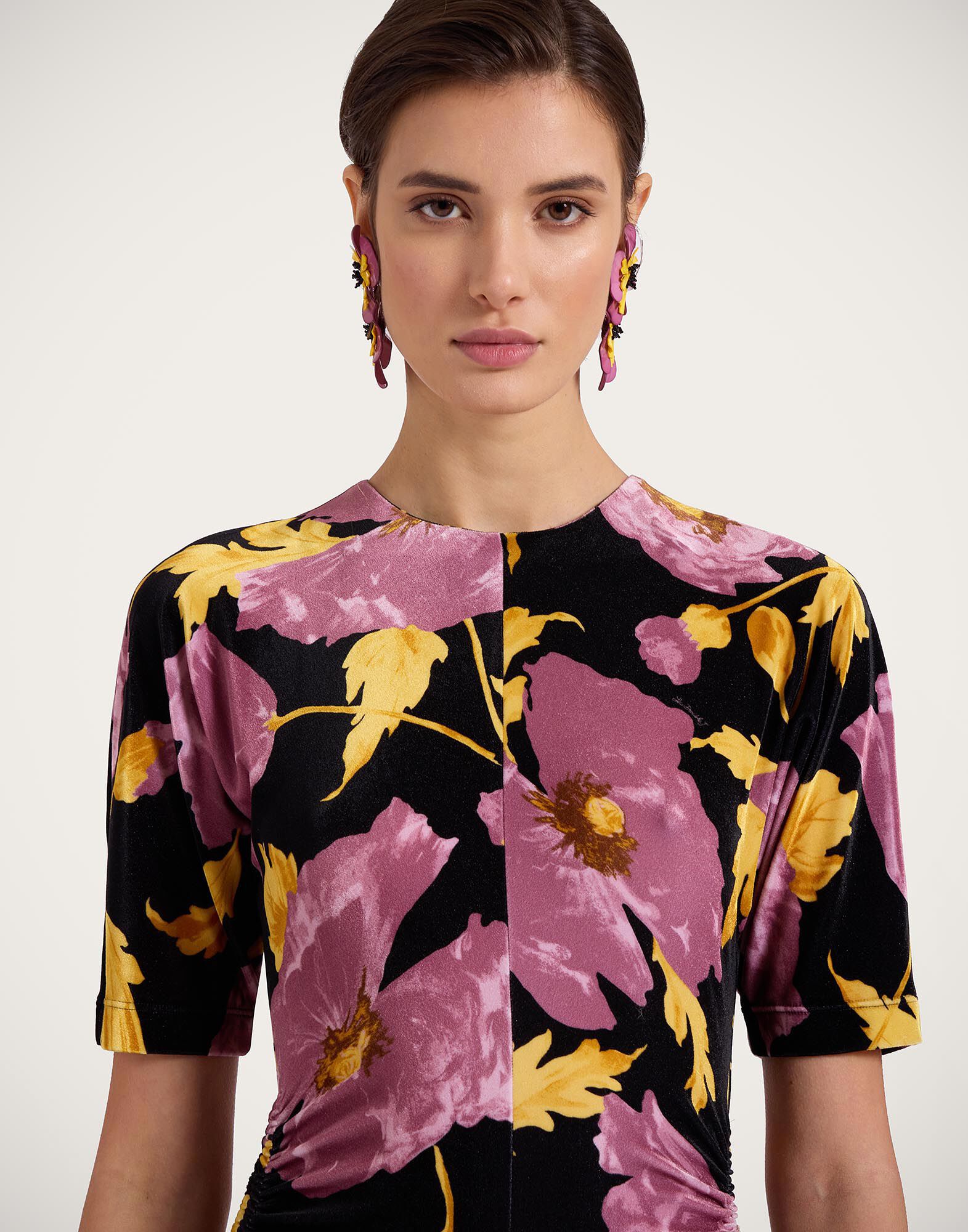 La DoubleJ Angelica Dress Sylph Black DRE0836VEL006SYL01BL01