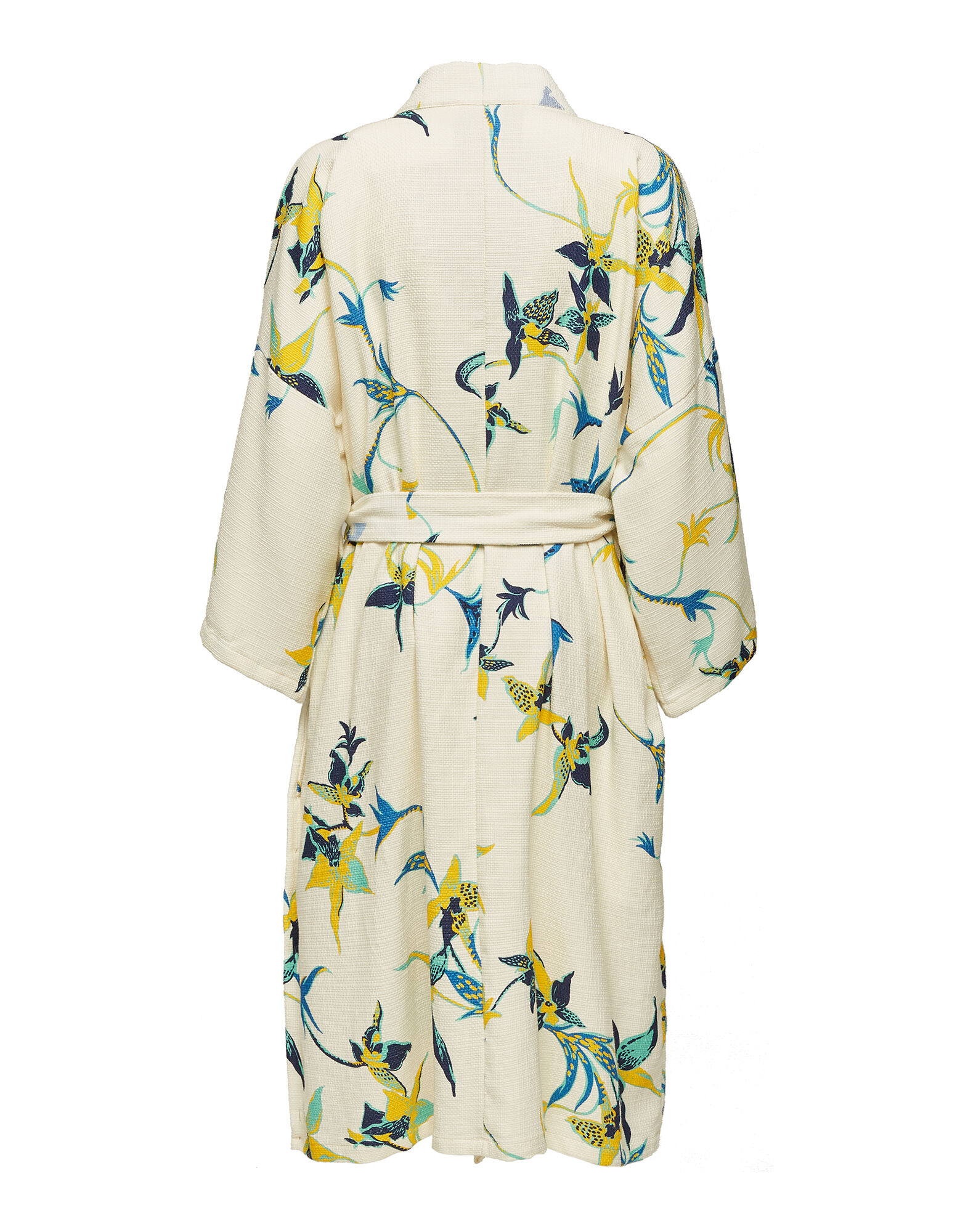 La DoubleJ Unisex Big Robe Orchidea Bianco JAC0035COT024ORC0007