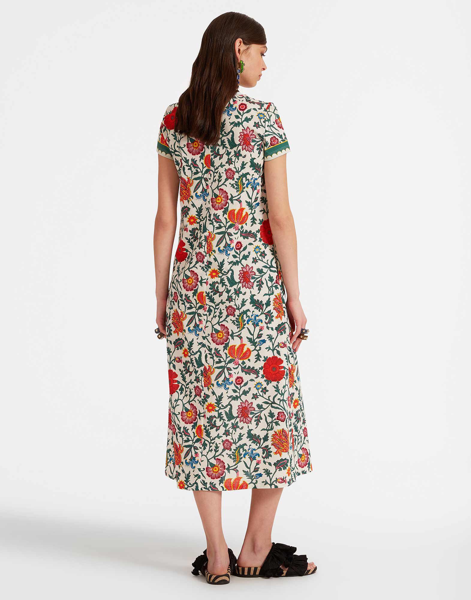 La DoubleJ Sporty Swing Dress Dragonflower Mini Multicolor DRE0247JER002DRE03MU01