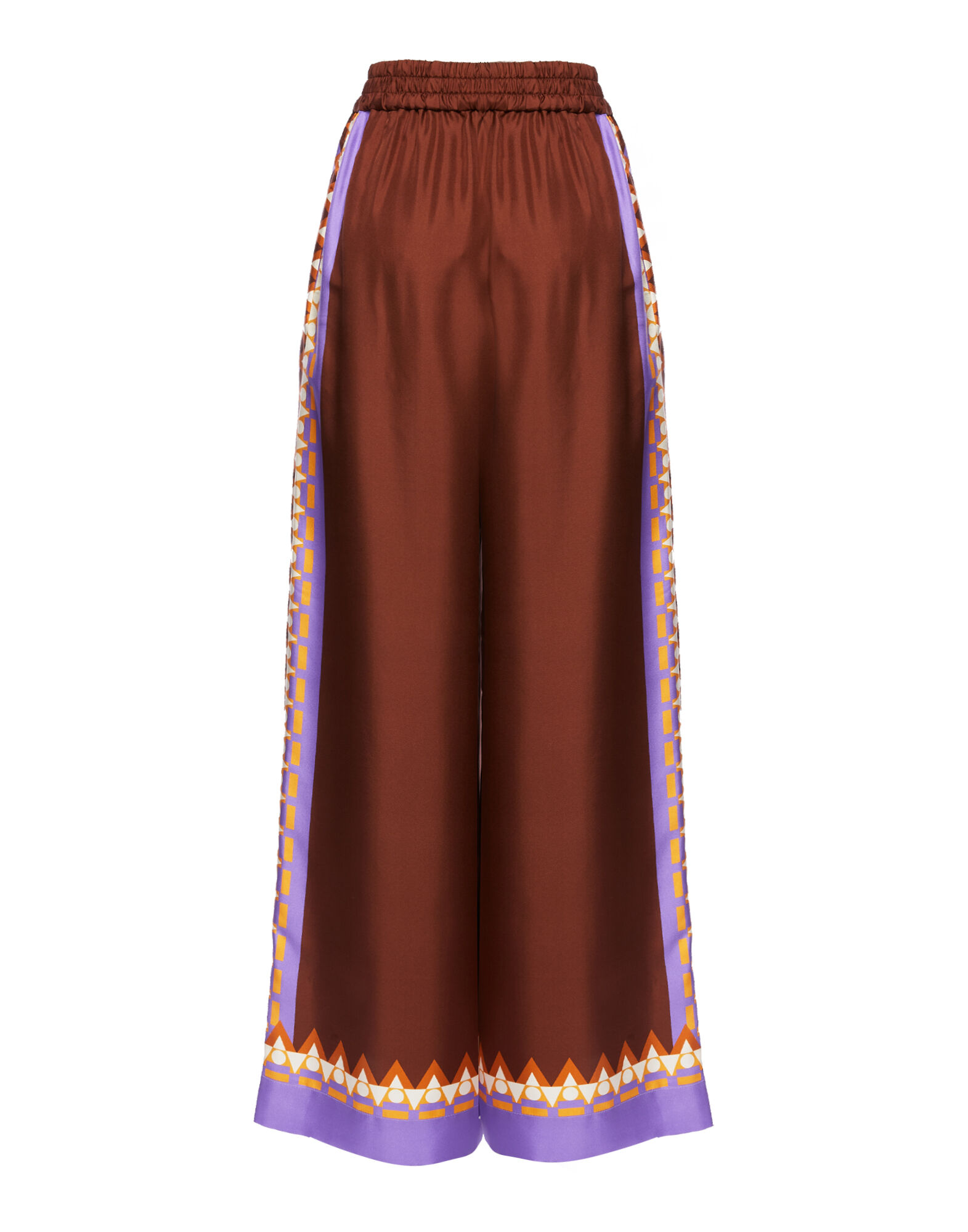 La DoubleJ Palazzo Pants Sunset Moro Plac&eacute;e TRO0026SIL006SUS0002