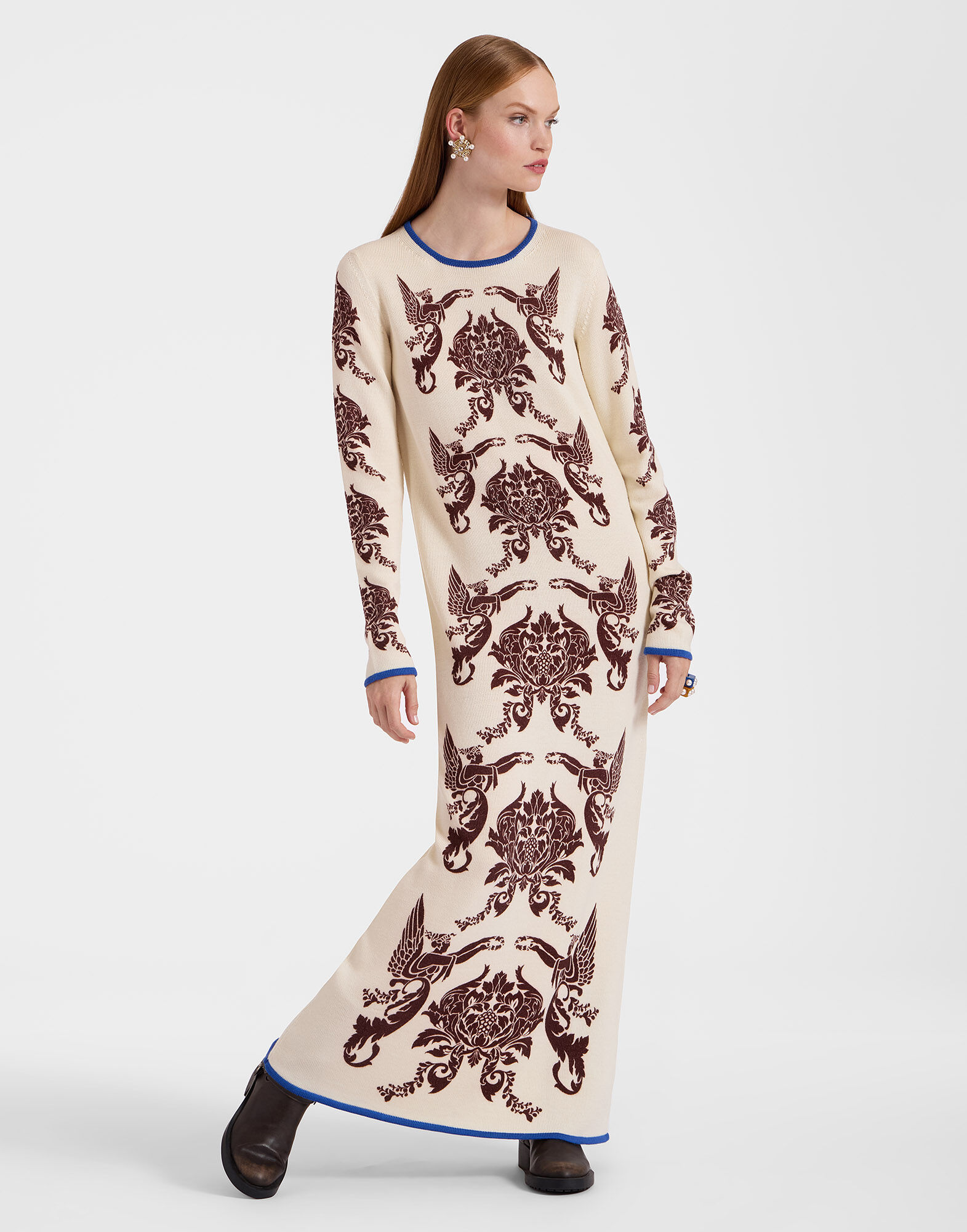 La DoubleJ Cherubs Knit Dress Cherubs Ivory DRE0796KNI126VA285WH04