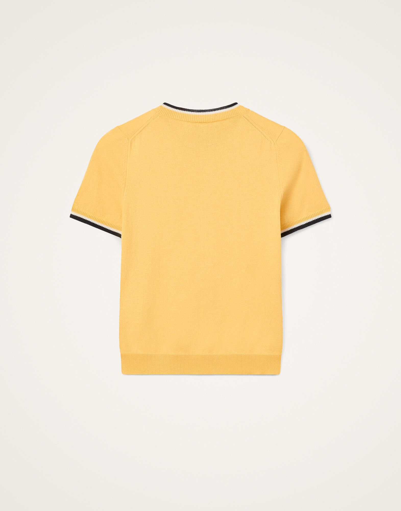 La DoubleJ Busy-Bee Tee Solid Butter Yellow PUL0260KNI154SOLIDYE11