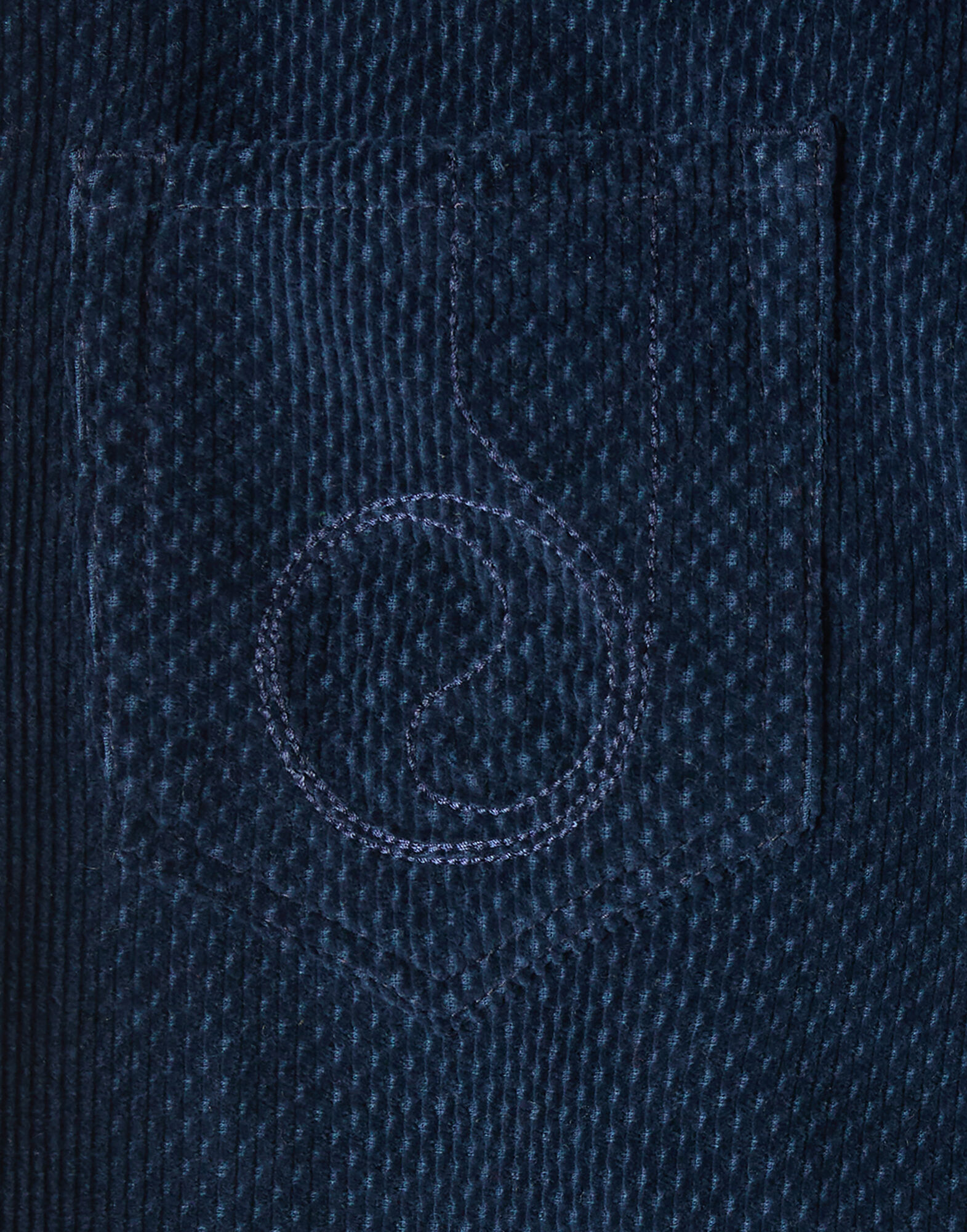 La DoubleJ The Flare Pants Solid Navy TRO0140VEL020SOLIDBU06