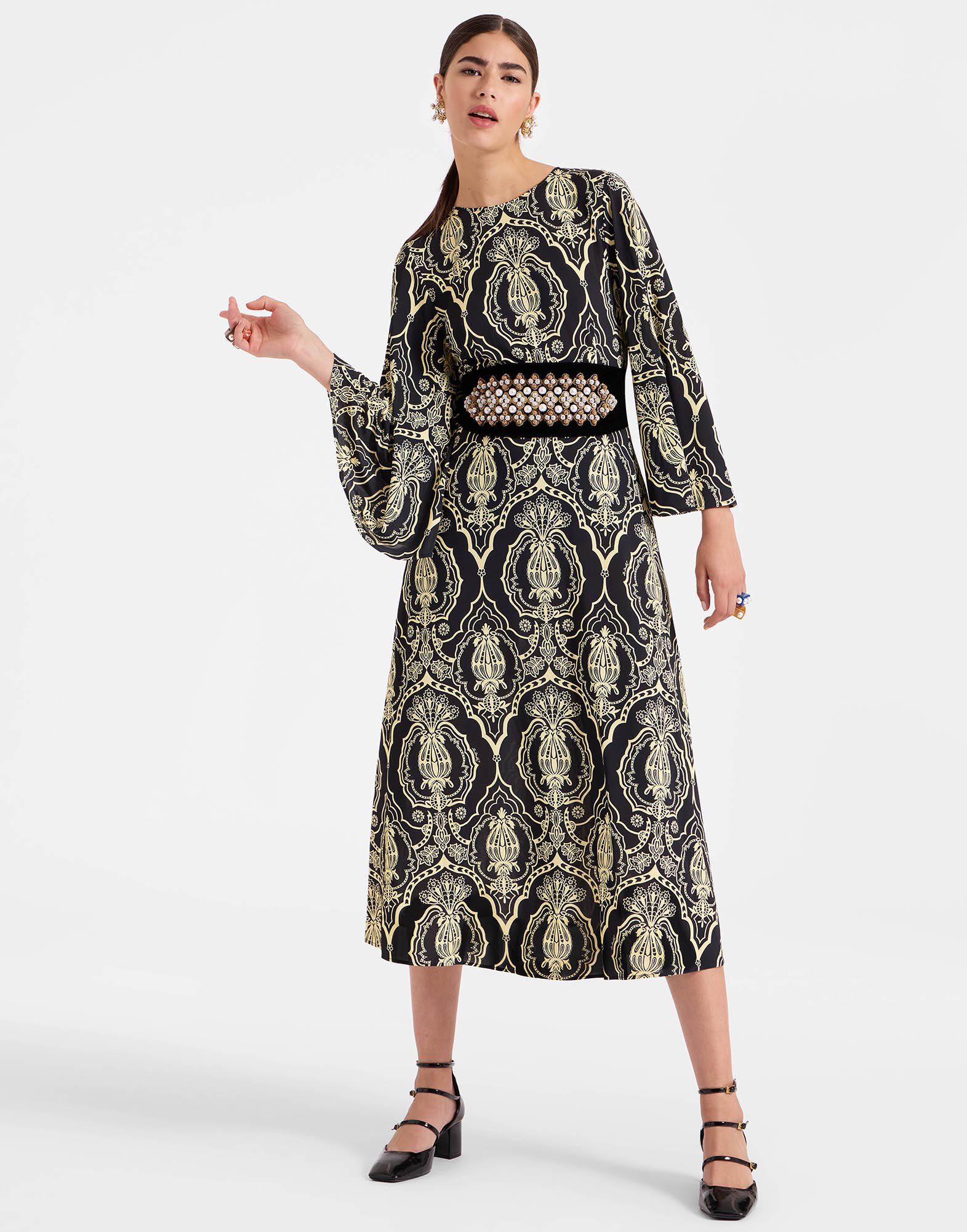 La DoubleJ Sorella Dress Banquet Black DRE0179JER027BQT01BL01