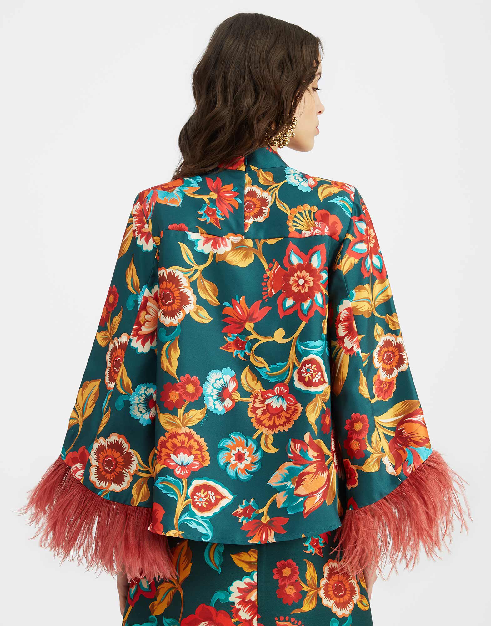 La DoubleJ Make An Exit Top Hottie Emerald TOP0104SIL001HOT01GR04