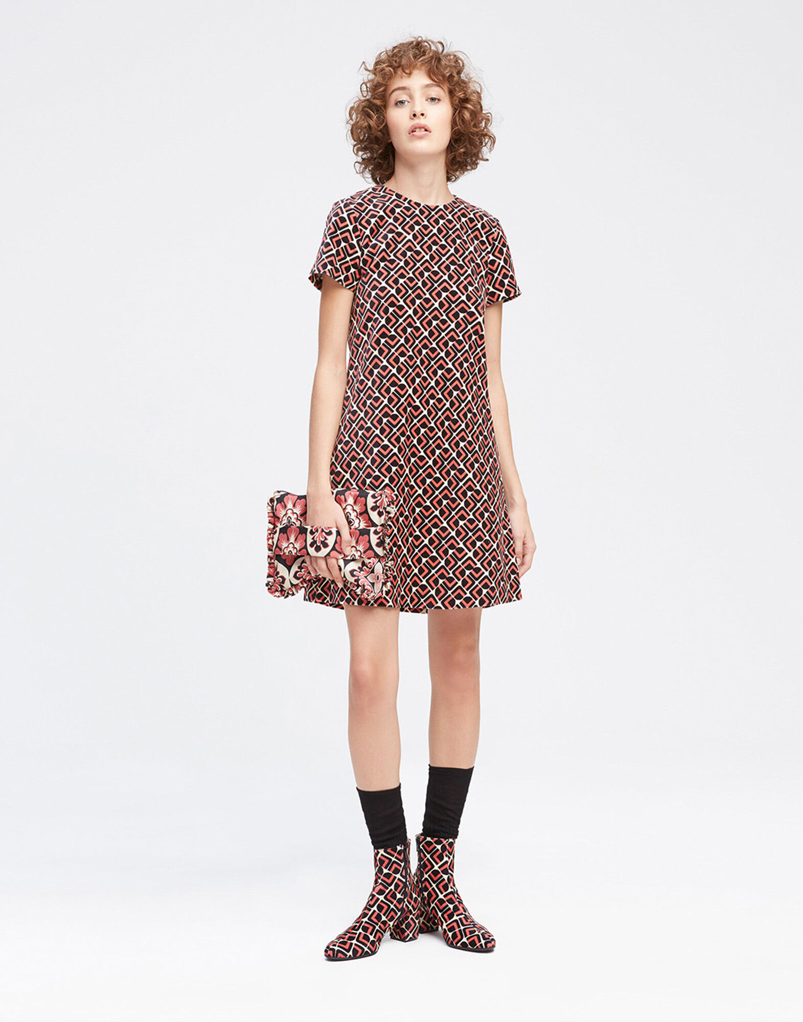 LaDoubleJ Hand Pochette Palazzo Rosa BAG0002NYL001PAL0002