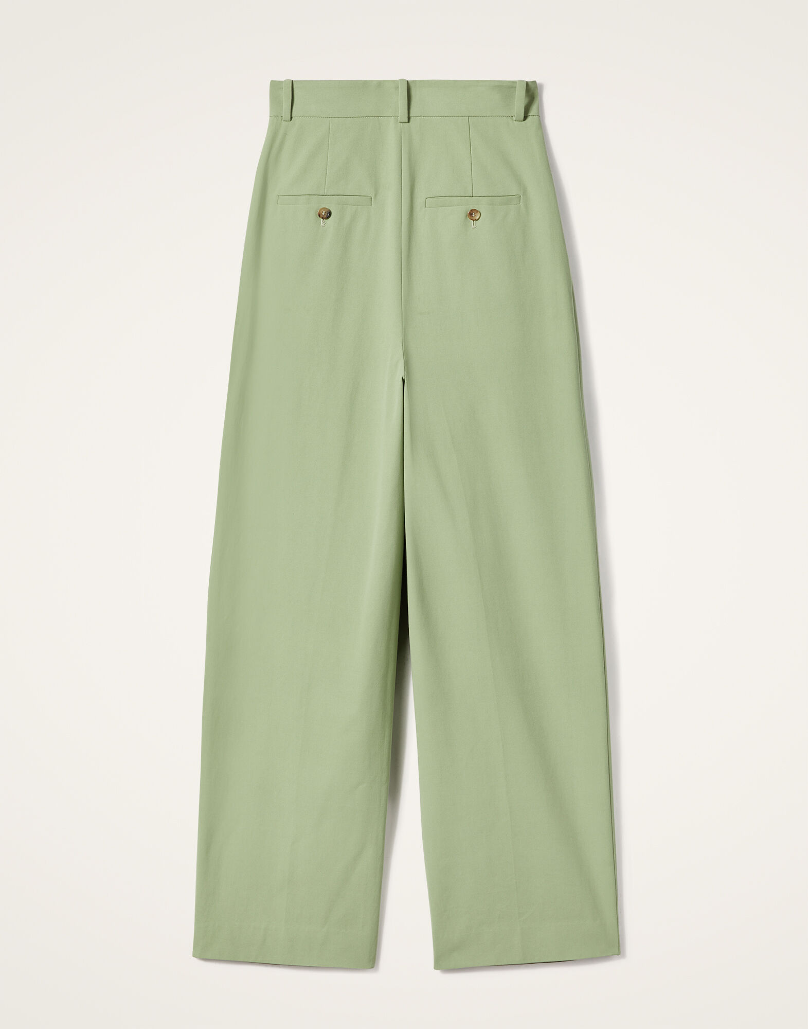 La DoubleJ Brooklyn Pants Solid Green TRO0156COT070SOLIDGR06