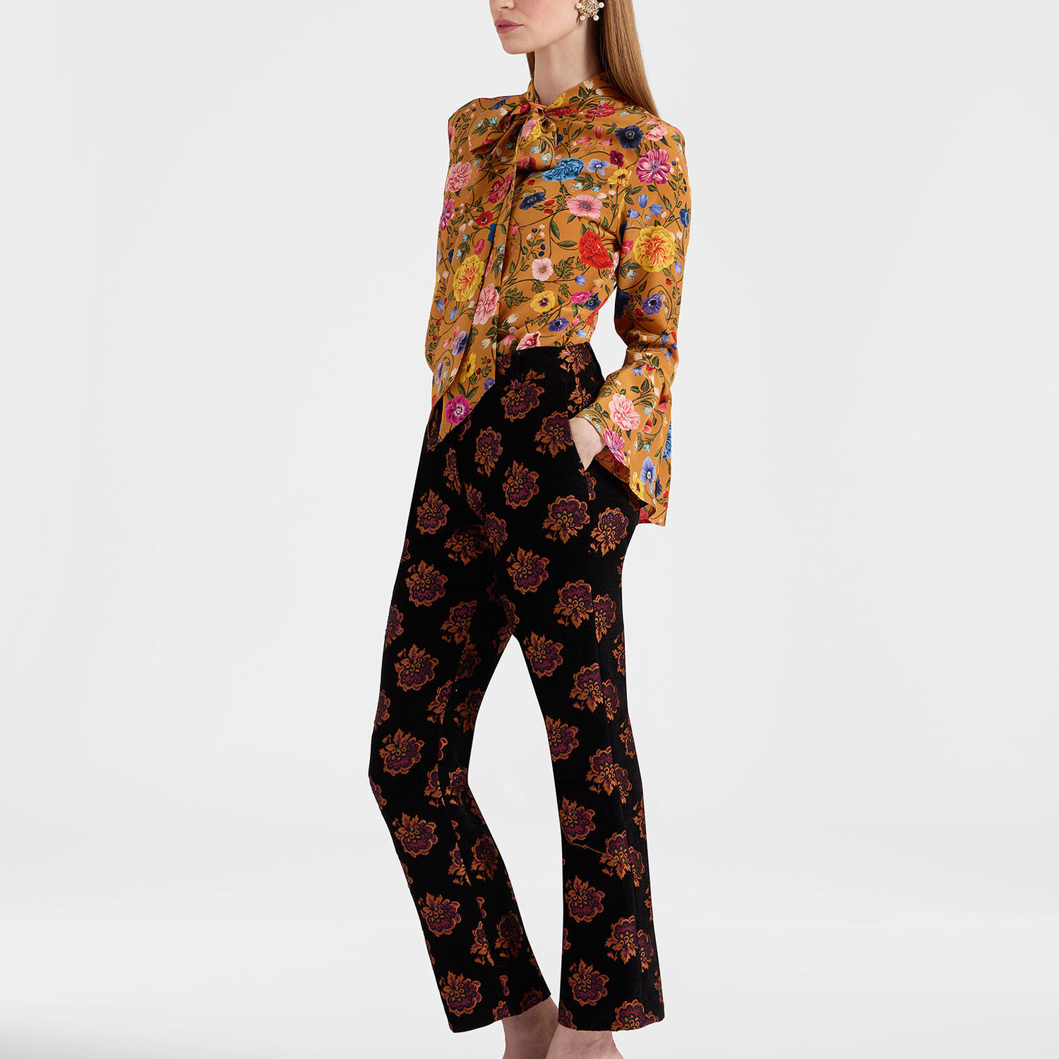 La Doublej Happy Wrist Top In Botticelli Rust