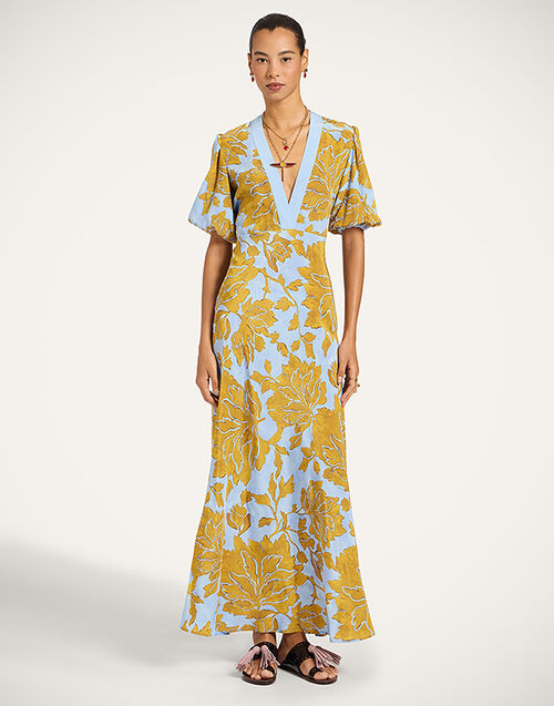 La DoubleJ Marlene Dress Tangle Light Blue DRE0927CRE001TAN01BU01