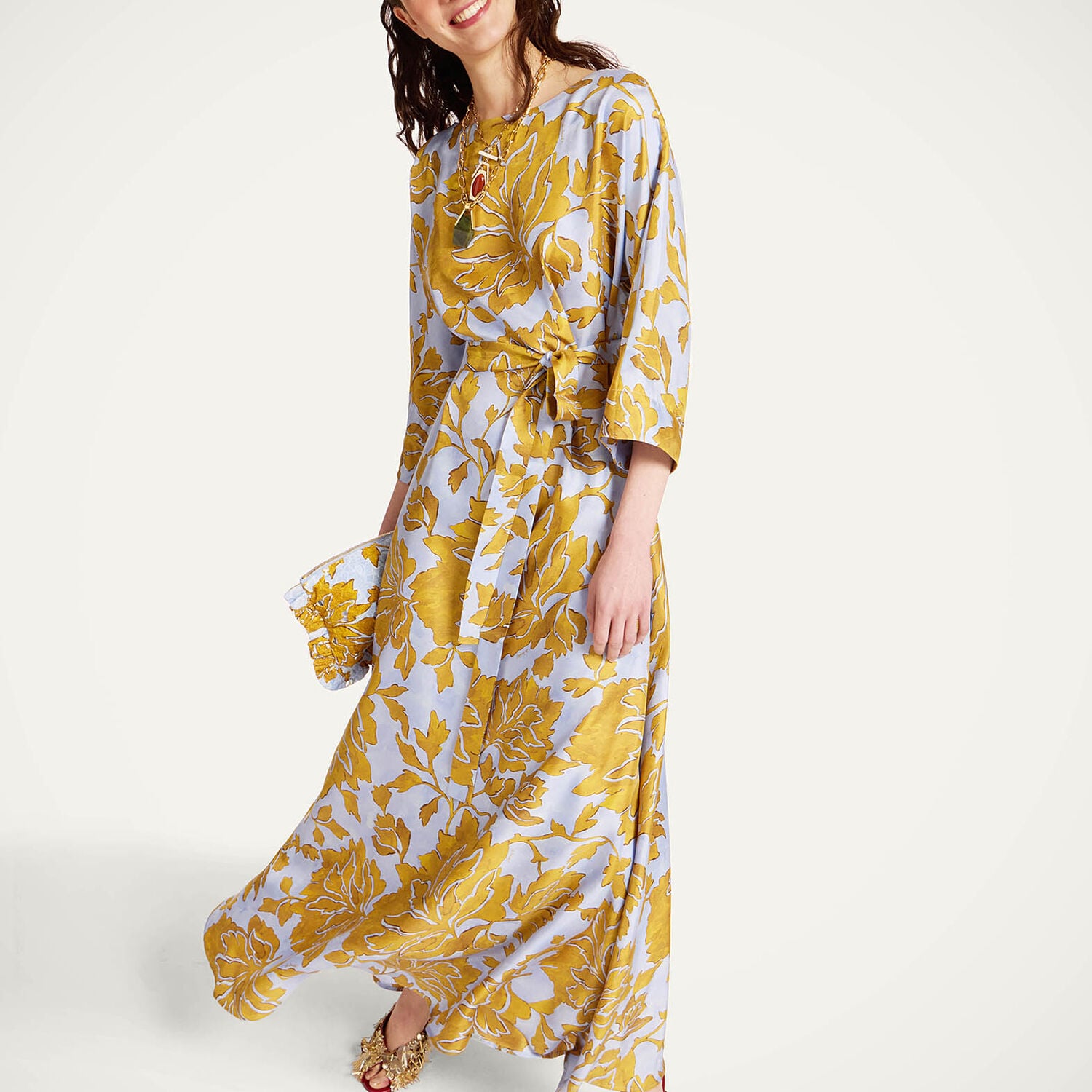 La DoubleJ Muumuu Dress Round Neck | Thumbnail 4