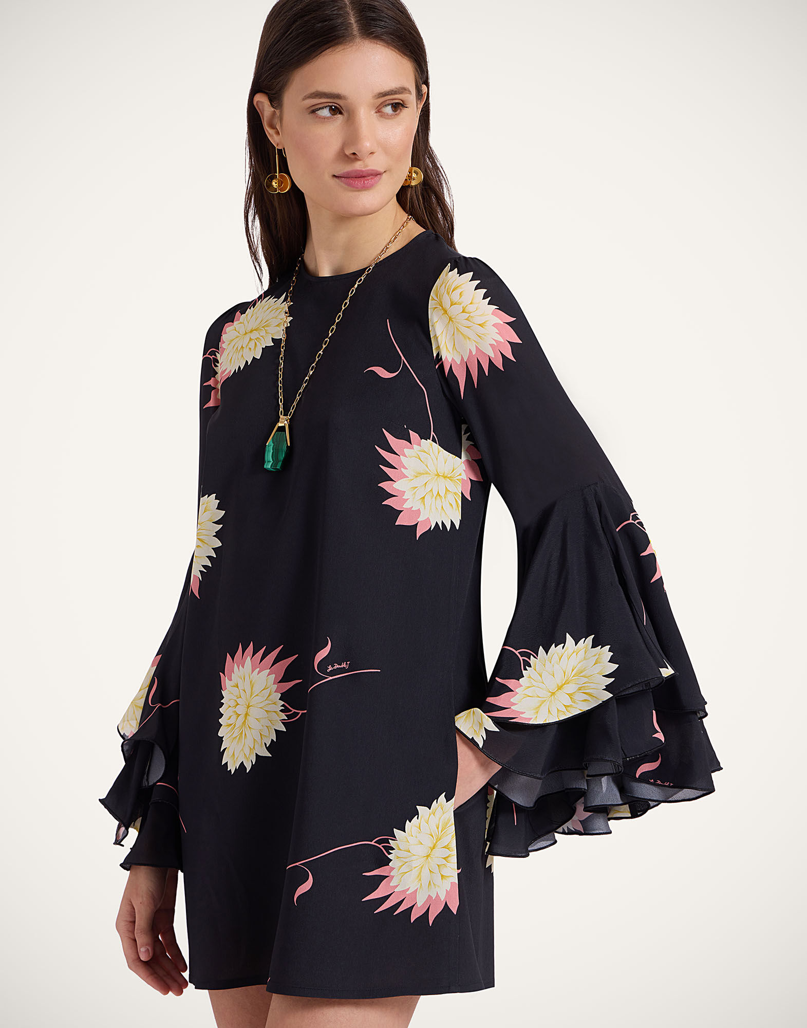 La DoubleJ Friday Dress Derby Black DRE0852VIS019DER01BL01