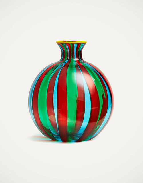 La DoubleJ Ciccio Vase (Smooth) Arancio/Verde/Acquamare VAS0009MUR001MUL0037