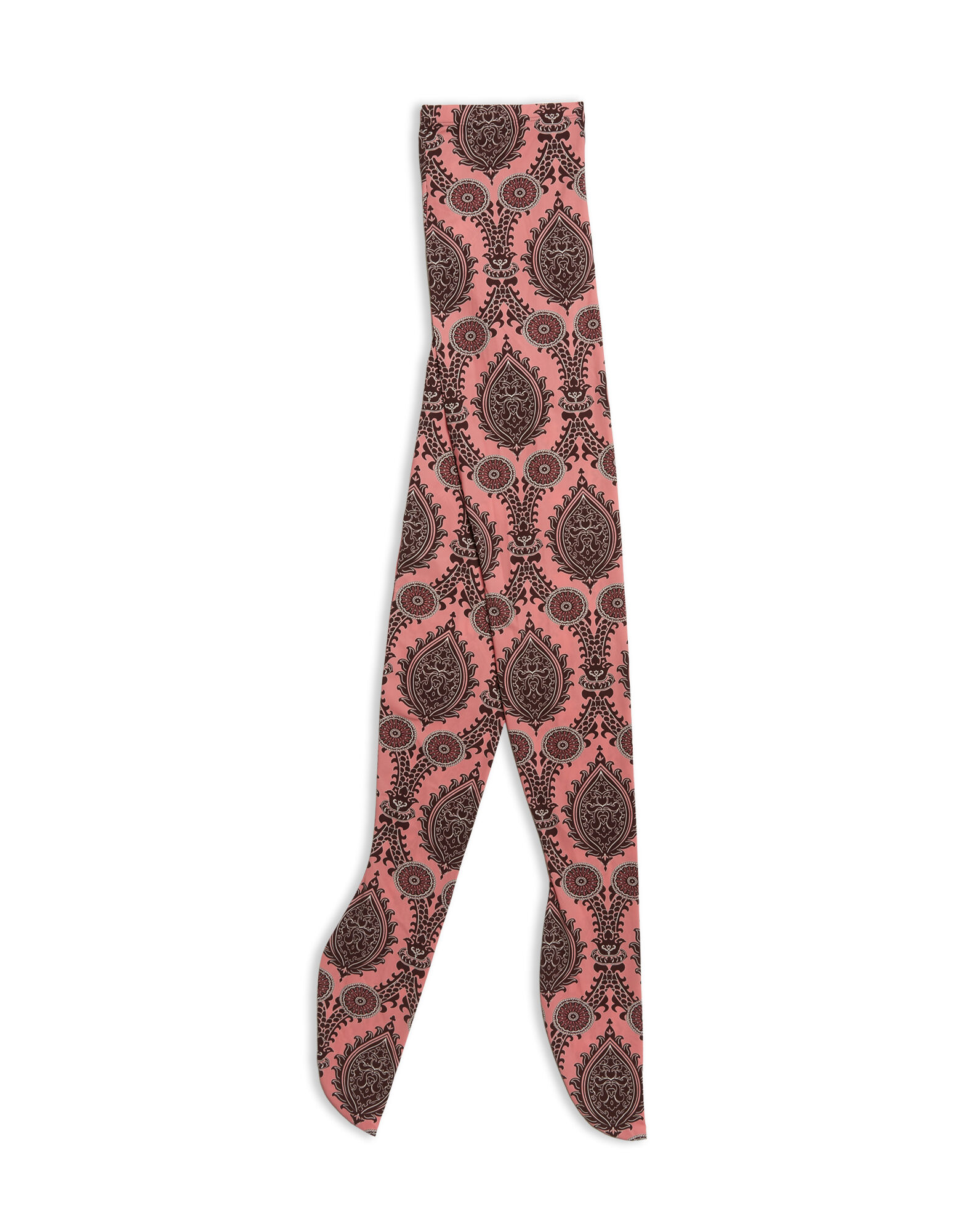 La DoubleJ Printed Tights Oltrarno Pink SOC0013NYL008OLT01PI01