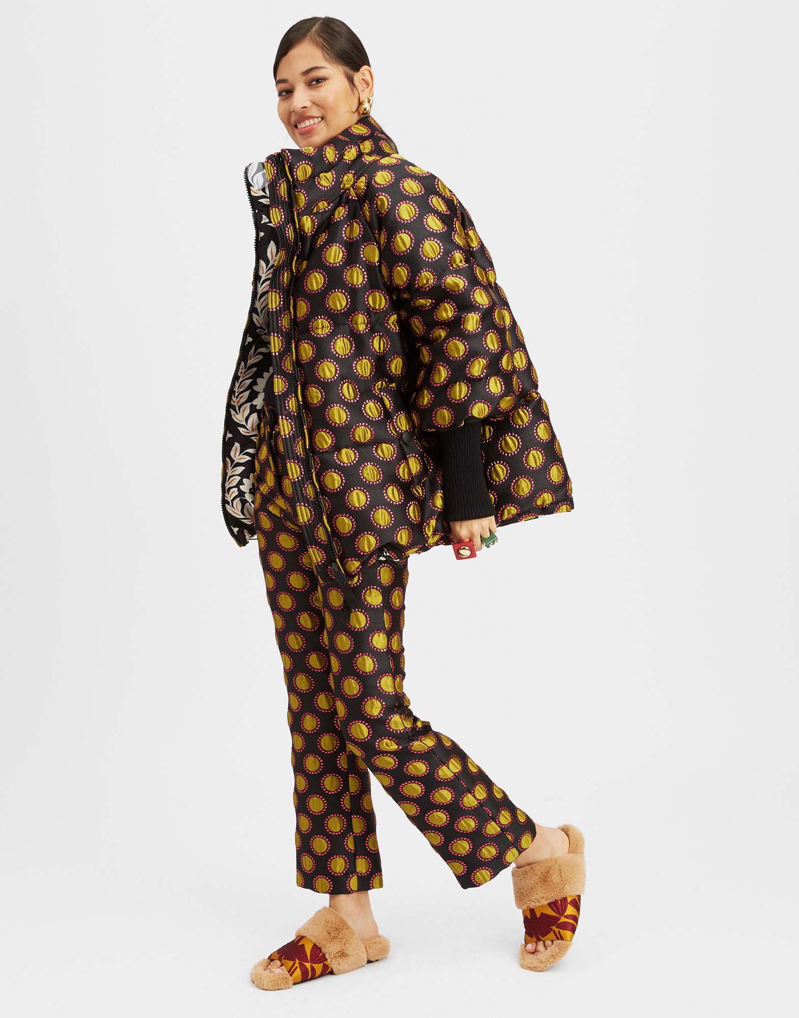 La DoubleJ St. Moritz Reversible Jacket Winter Sun Black DOW0003JCQ060WSU01BL01