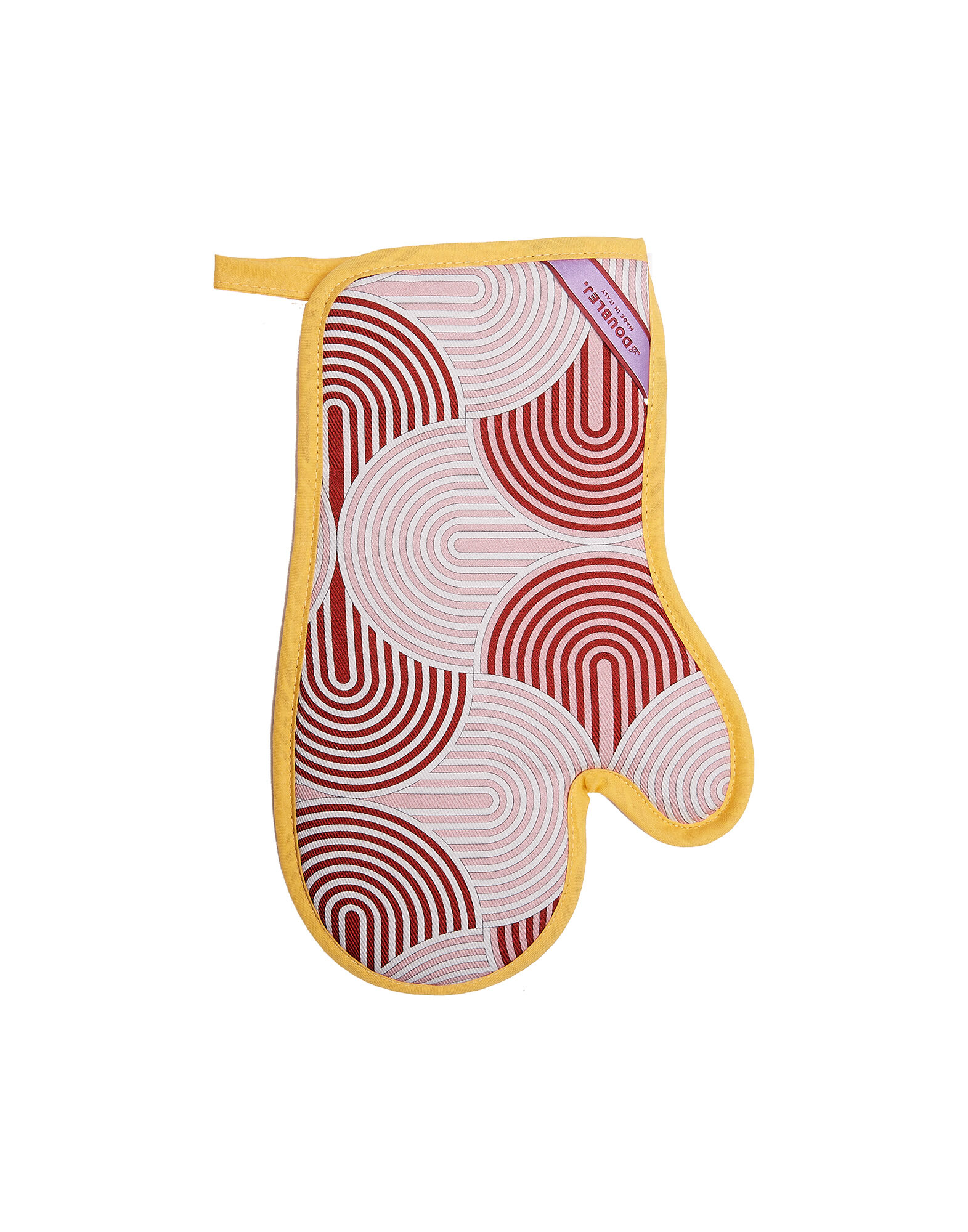 La DoubleJ Oven Glove & Pot Holder Slinky Rosso PRE0001COT018SLI0004