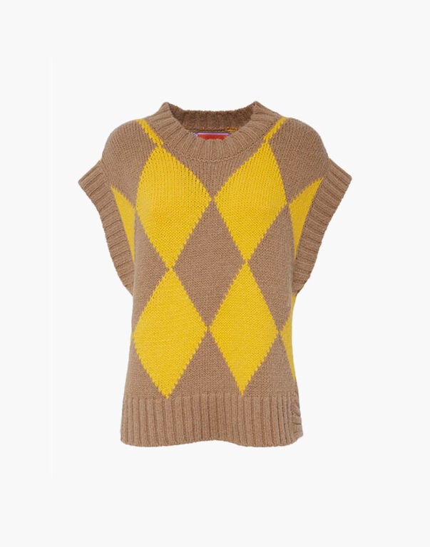La DoubleJ Summer knitted cardigan - Brown