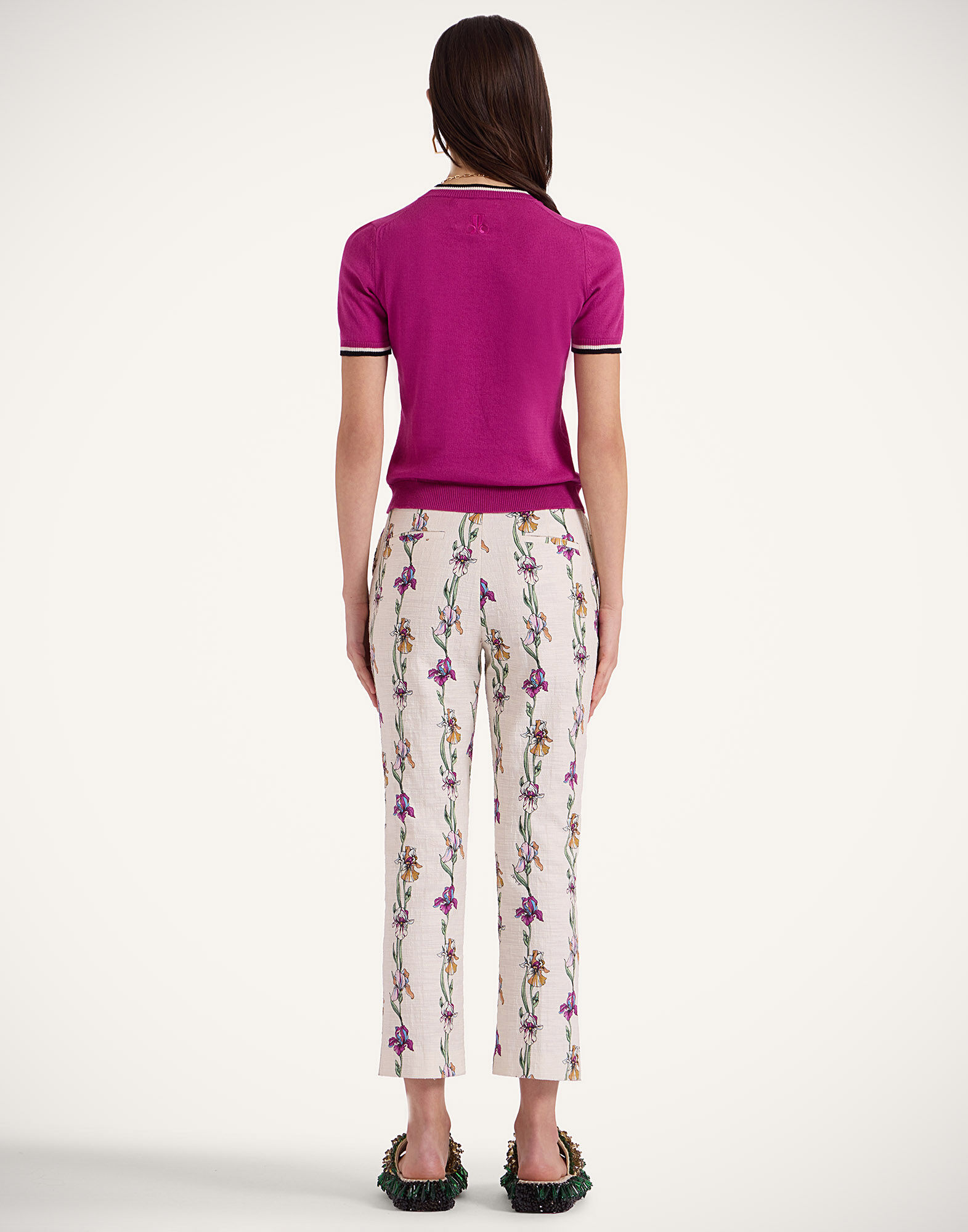 La DoubleJ Torero Pants Mini Iris Ivory TRO0120COT005IRS02WH04