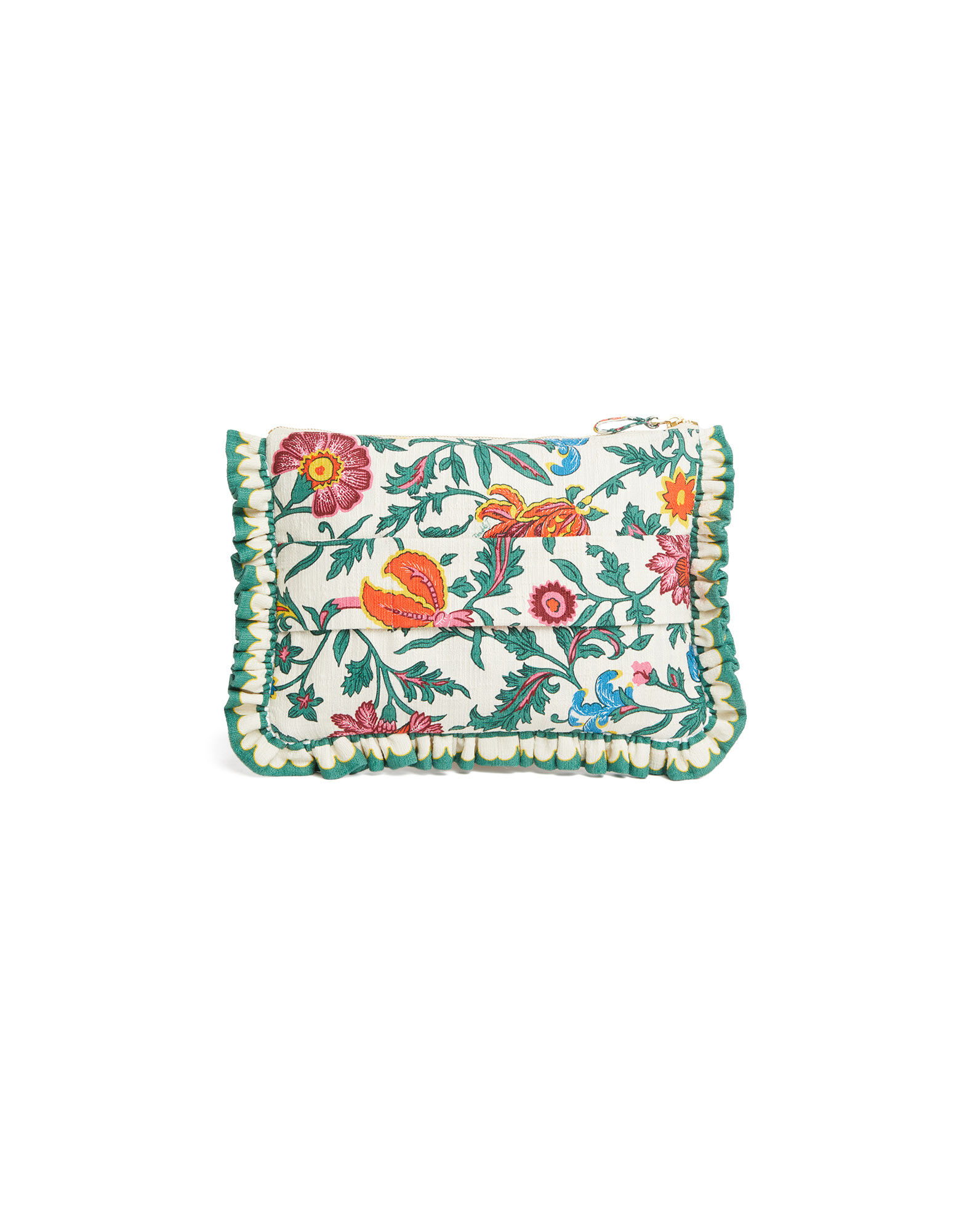 La DoubleJ Hand Pochette Dragonflower Mini Multicolor BAG0059COT005DRE02MU01