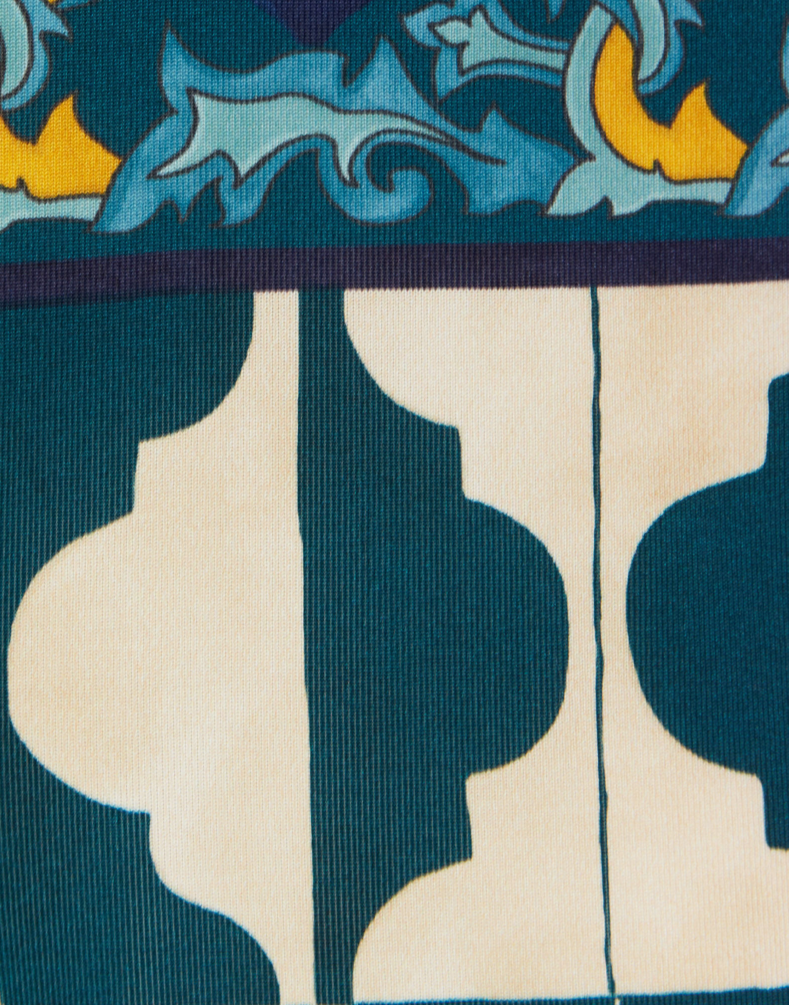 La DoubleJ Superflare Pant Casareale Barr&eacute; Plac&egrave;e Emerald TRO0088JER027REA04GR04