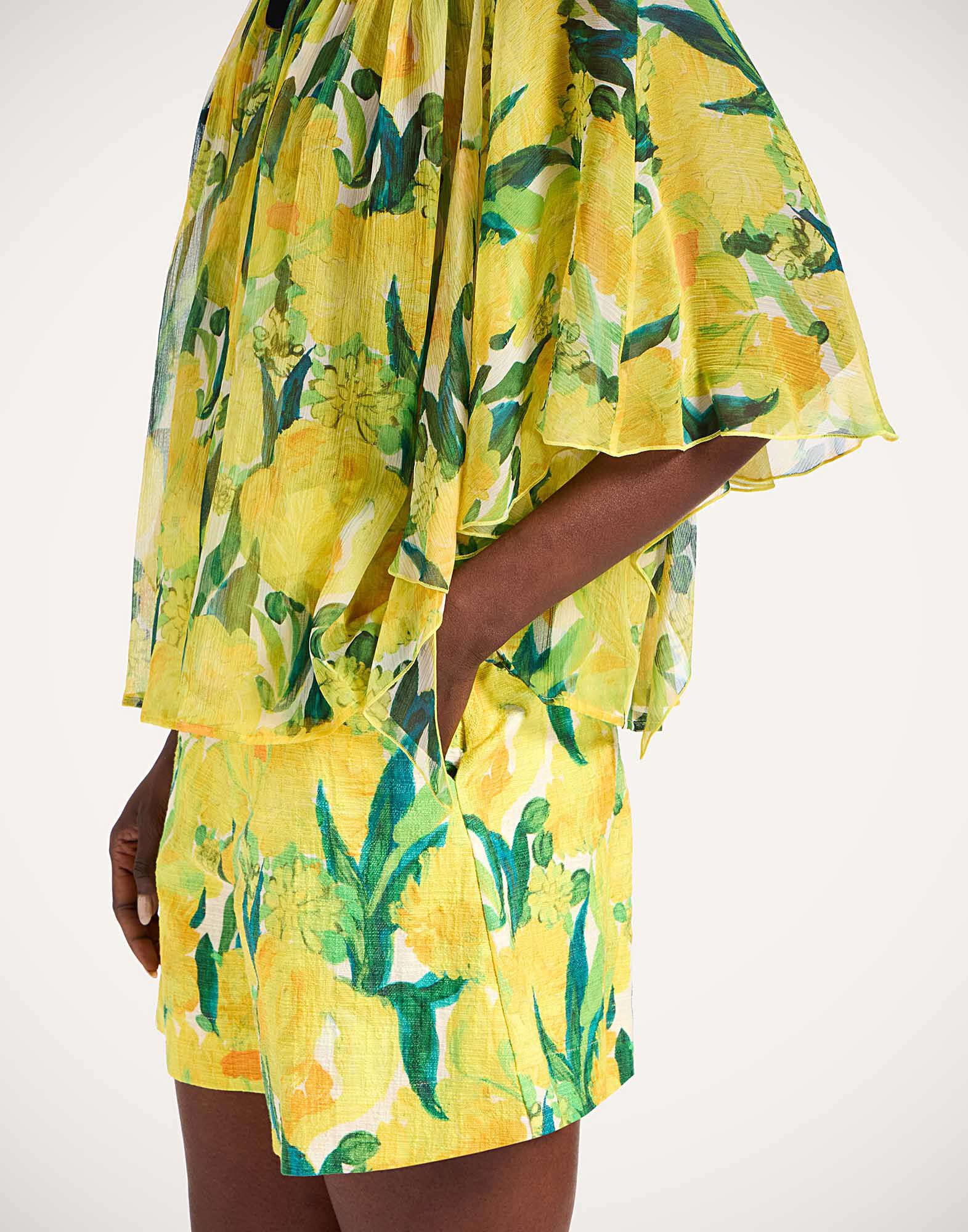 La DoubleJ Good Butt Shorts Zesty Yellow TRO0010COT005ZES01YE02