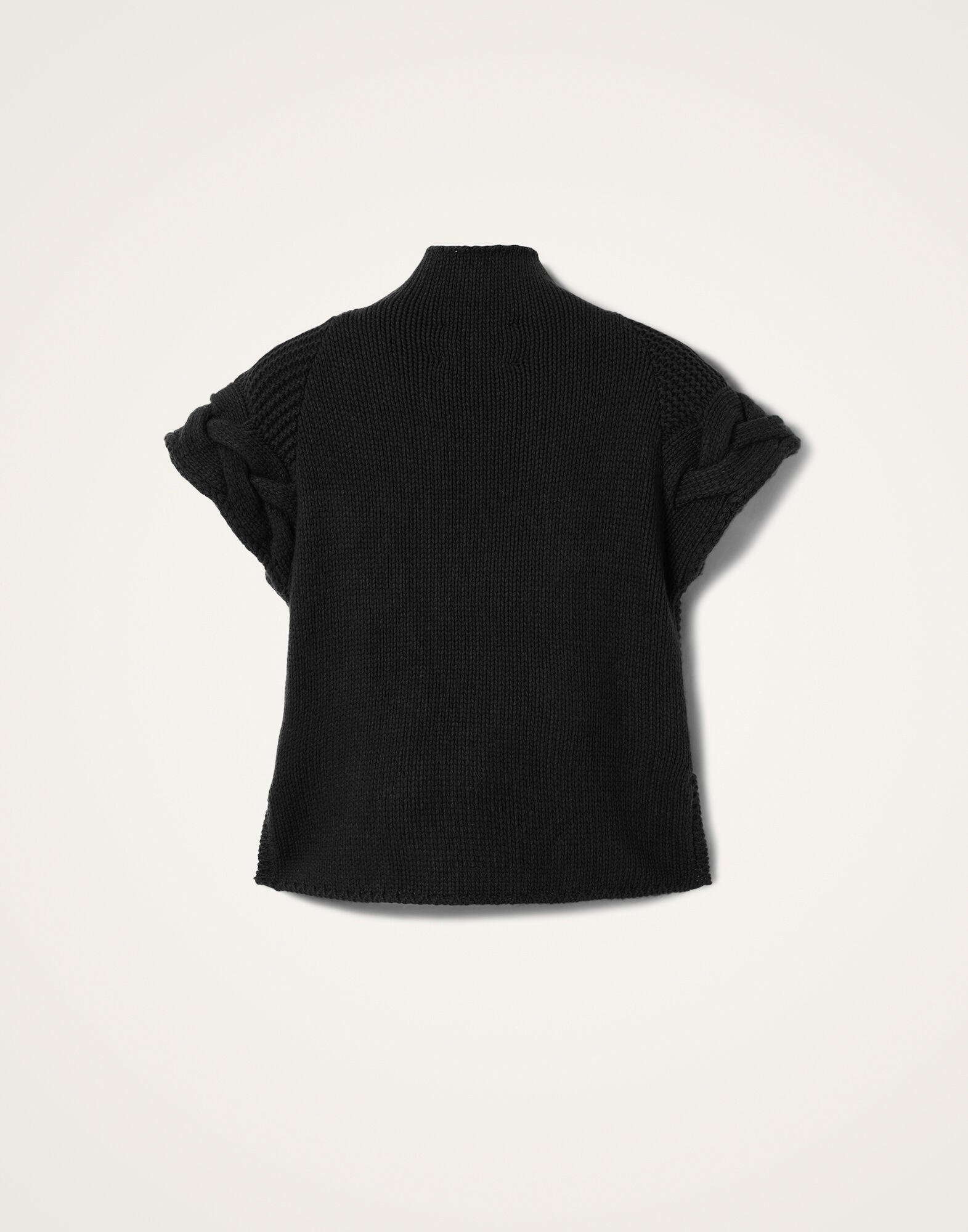 La DoubleJ Portrait Top Solid Black PUL0204KNI120VA271BL01