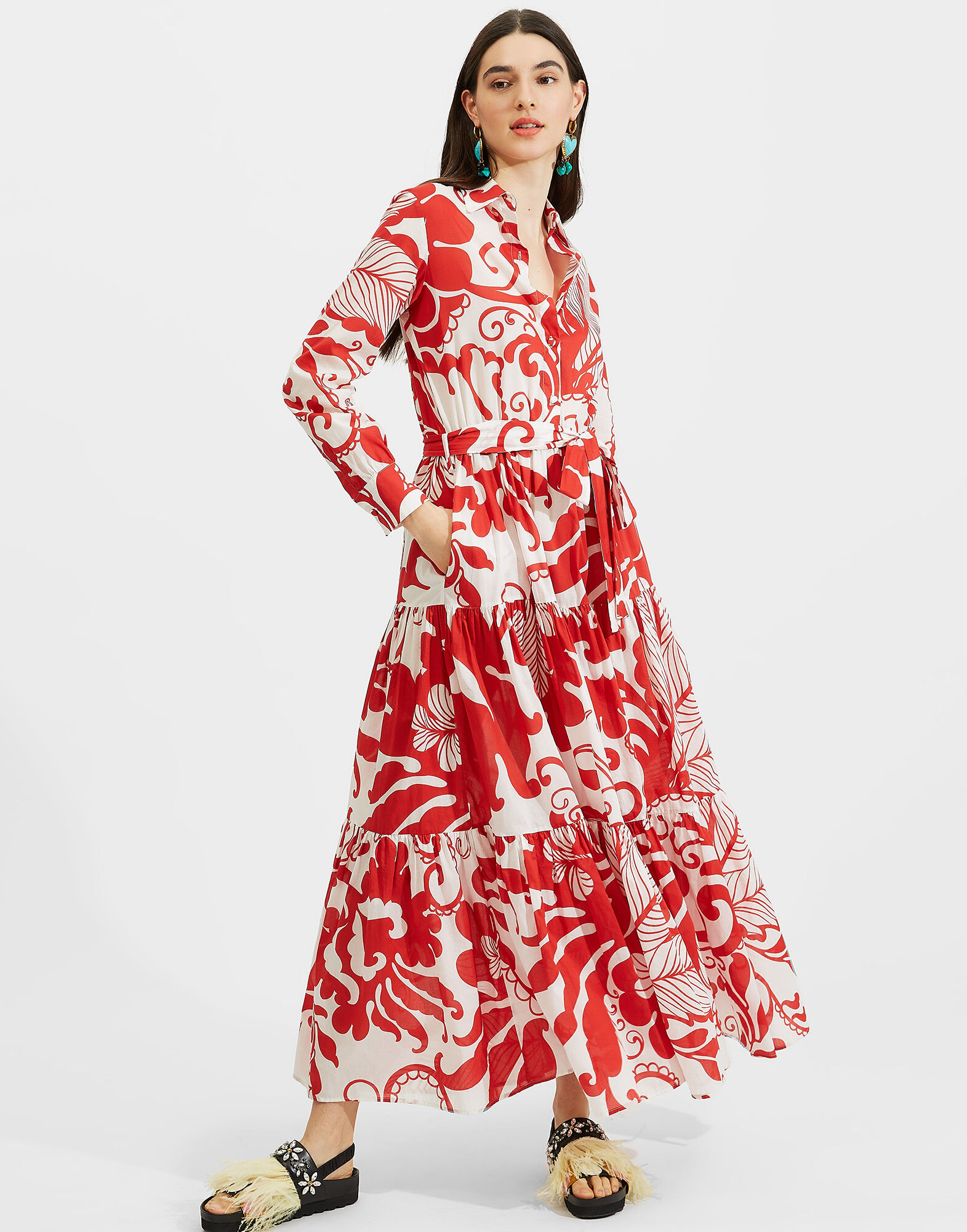 LaDoubleJ Bellini Dress Marea DRE0016COT003MRE0001