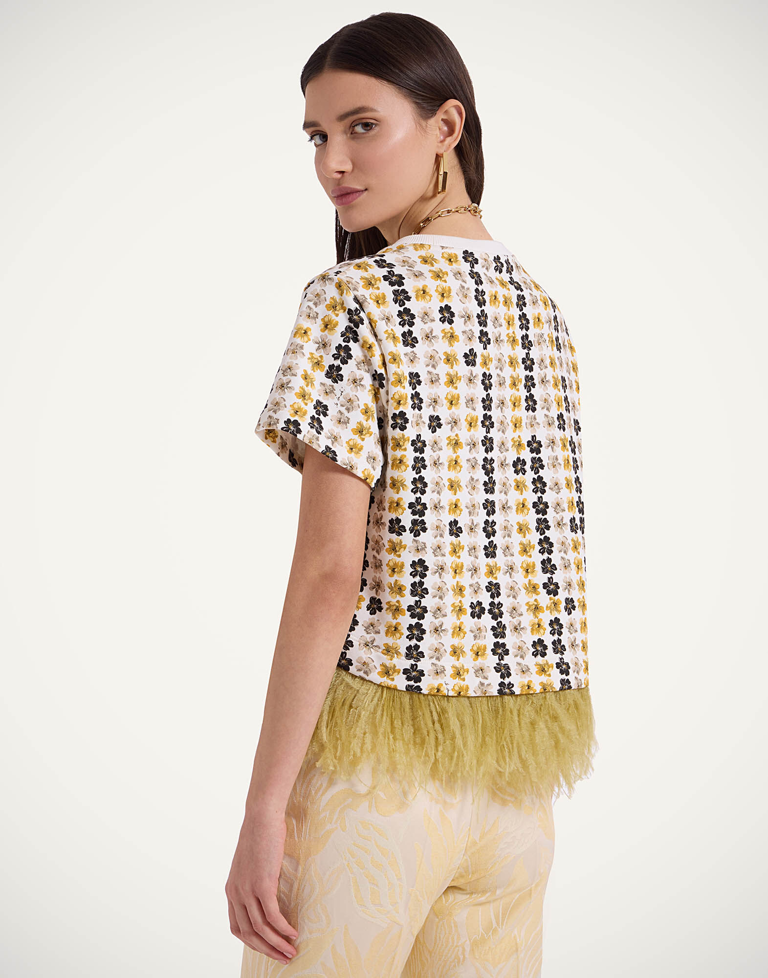 La DoubleJ La Scala Tee Cupid White TSH0026JER039CUP02WH01