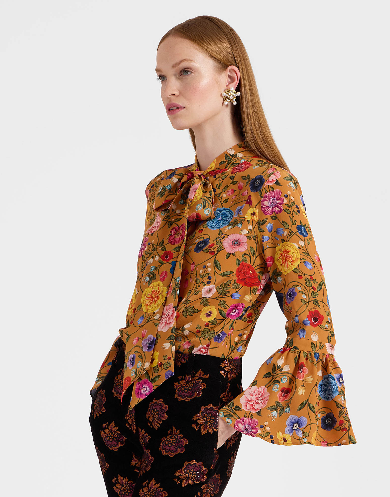 La DoubleJ Happy Wrist Top Botticelli Rust SHI0011CRE001CEL01OR04