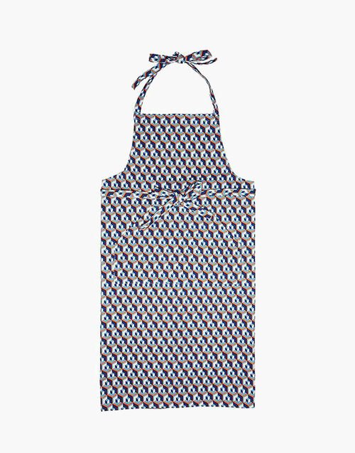 La DoubleJ Apron Cubi Blu APR0001COT018CUB0004