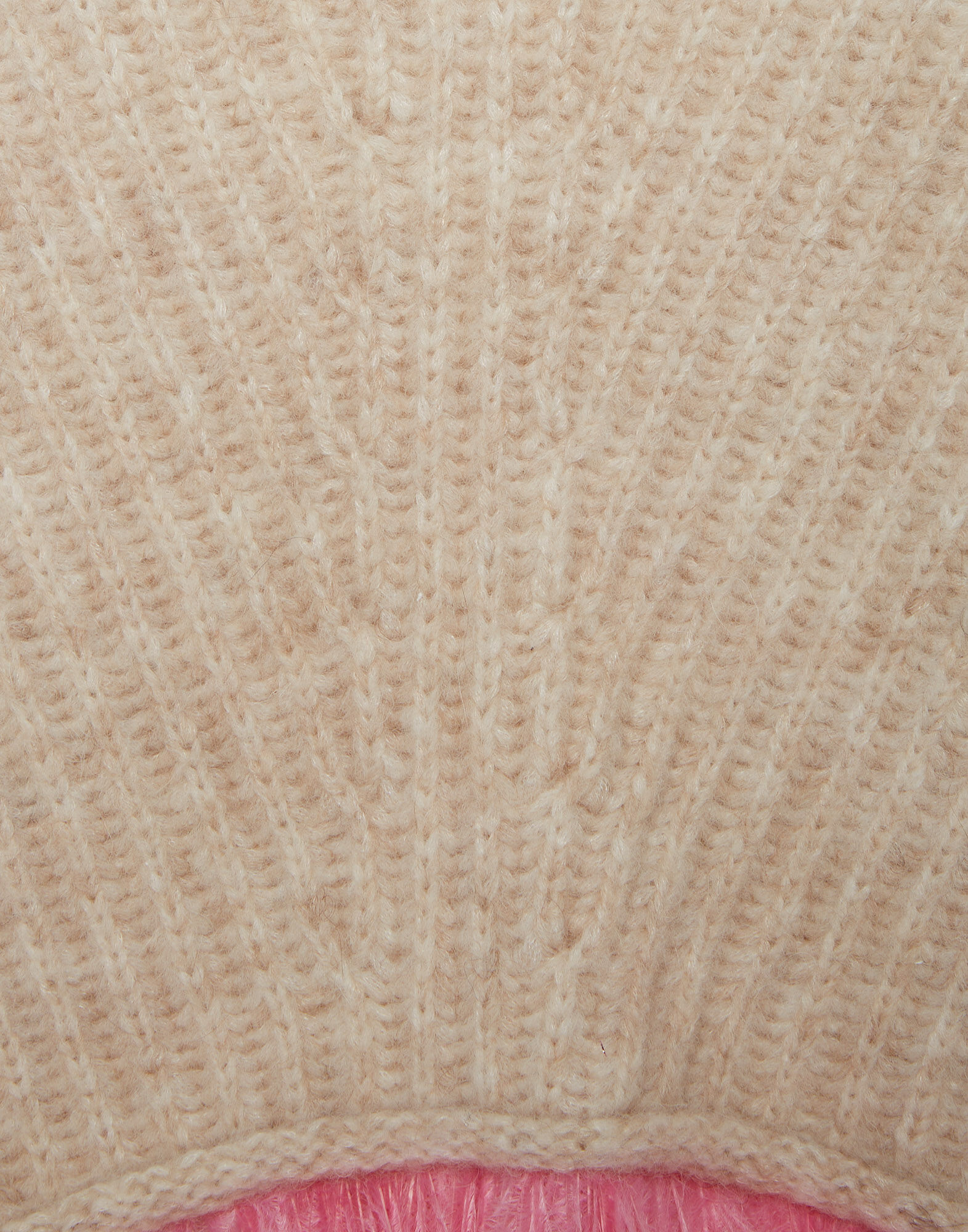 La DoubleJ High Kick Sweater Ivory PUL0174KNI098VA211WH04
