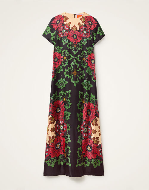 La DoubleJ Swing Dress Bounty Placée Red DRE0128SIL006BOU01RE01