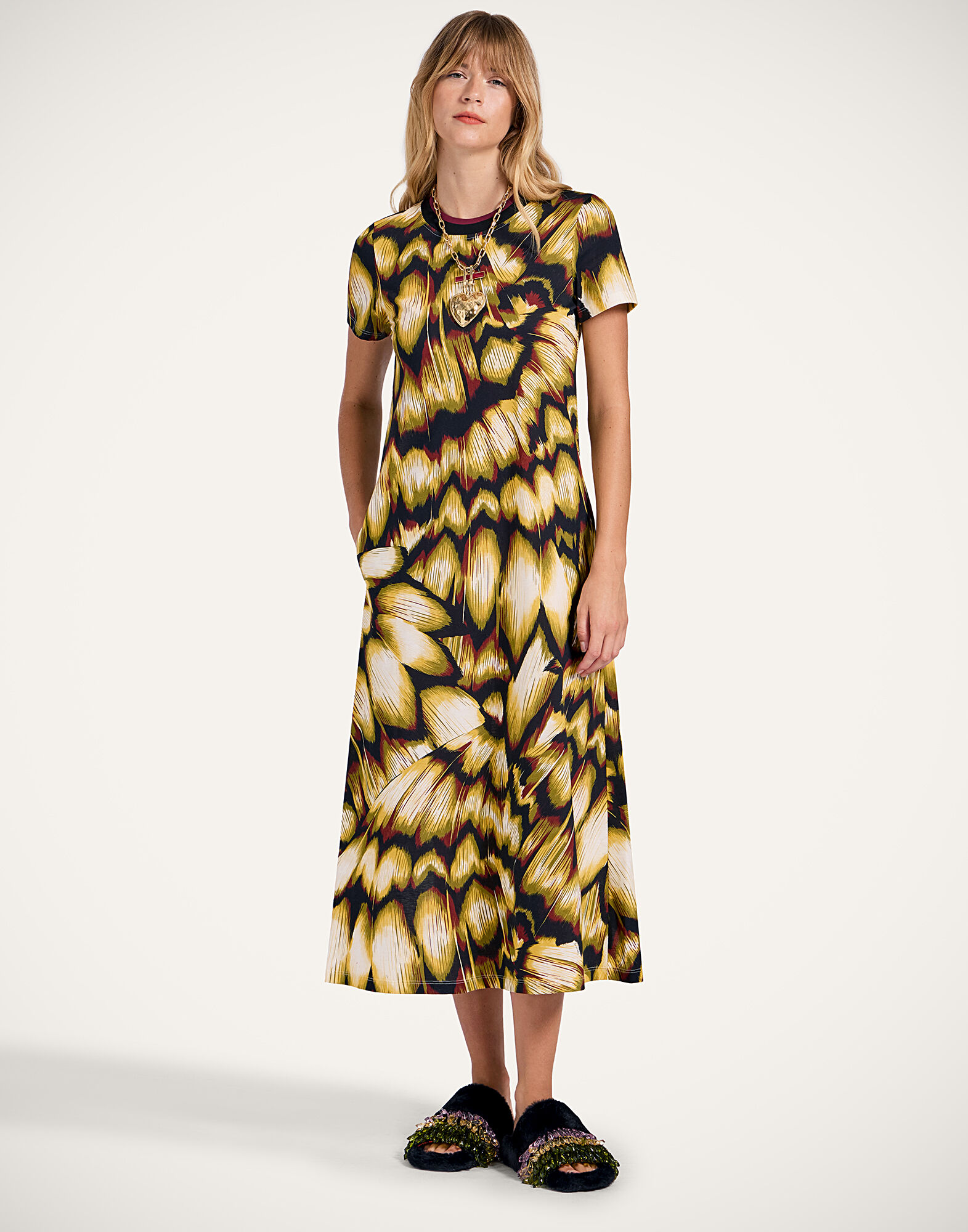 La DoubleJ Sporty Swing Dress Monarch Black DRE0247JER002MNR01BL01