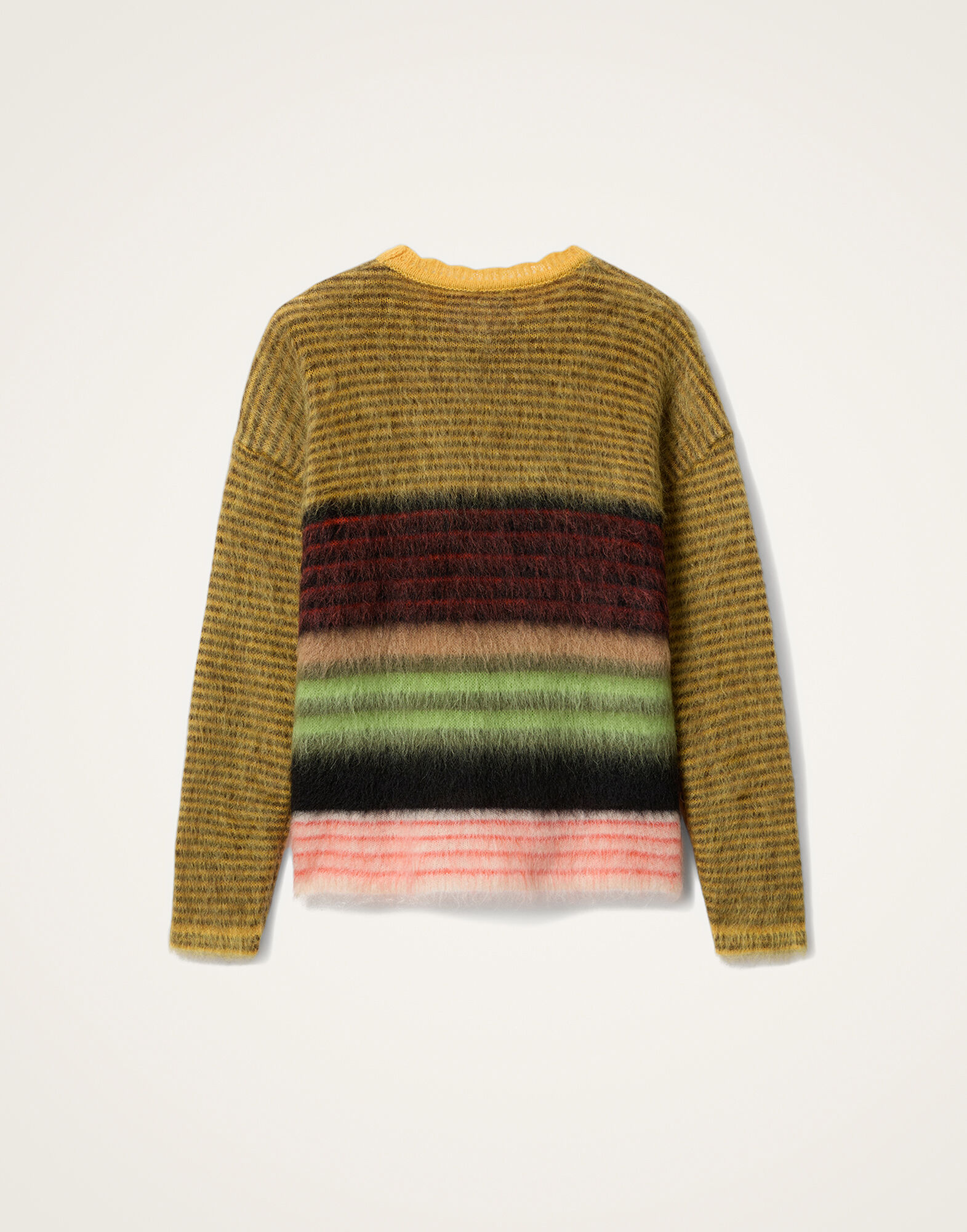 La DoubleJ Brera Sweater Multicolor Yellow PUL0320KNI181VA425OR02