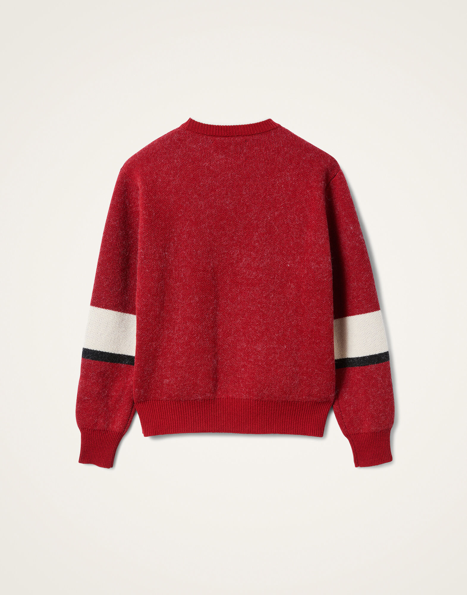 La DoubleJ Joy Sweater Color Block Red & Lilac PUL0248KNI156VA417RE02