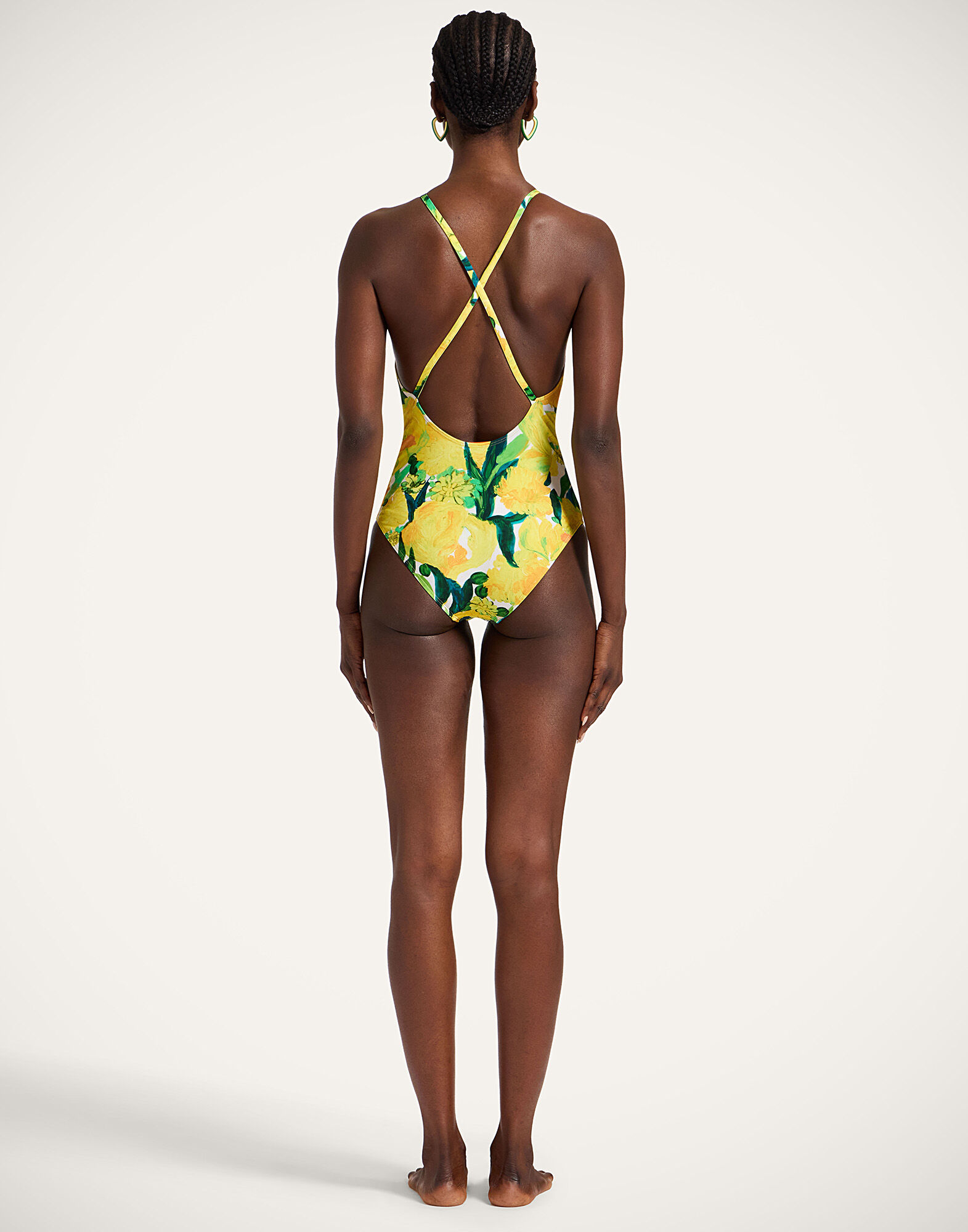 La DoubleJ Fonda Swimsuit Zesty Yellow SWI0073LYC001ZES01YE02