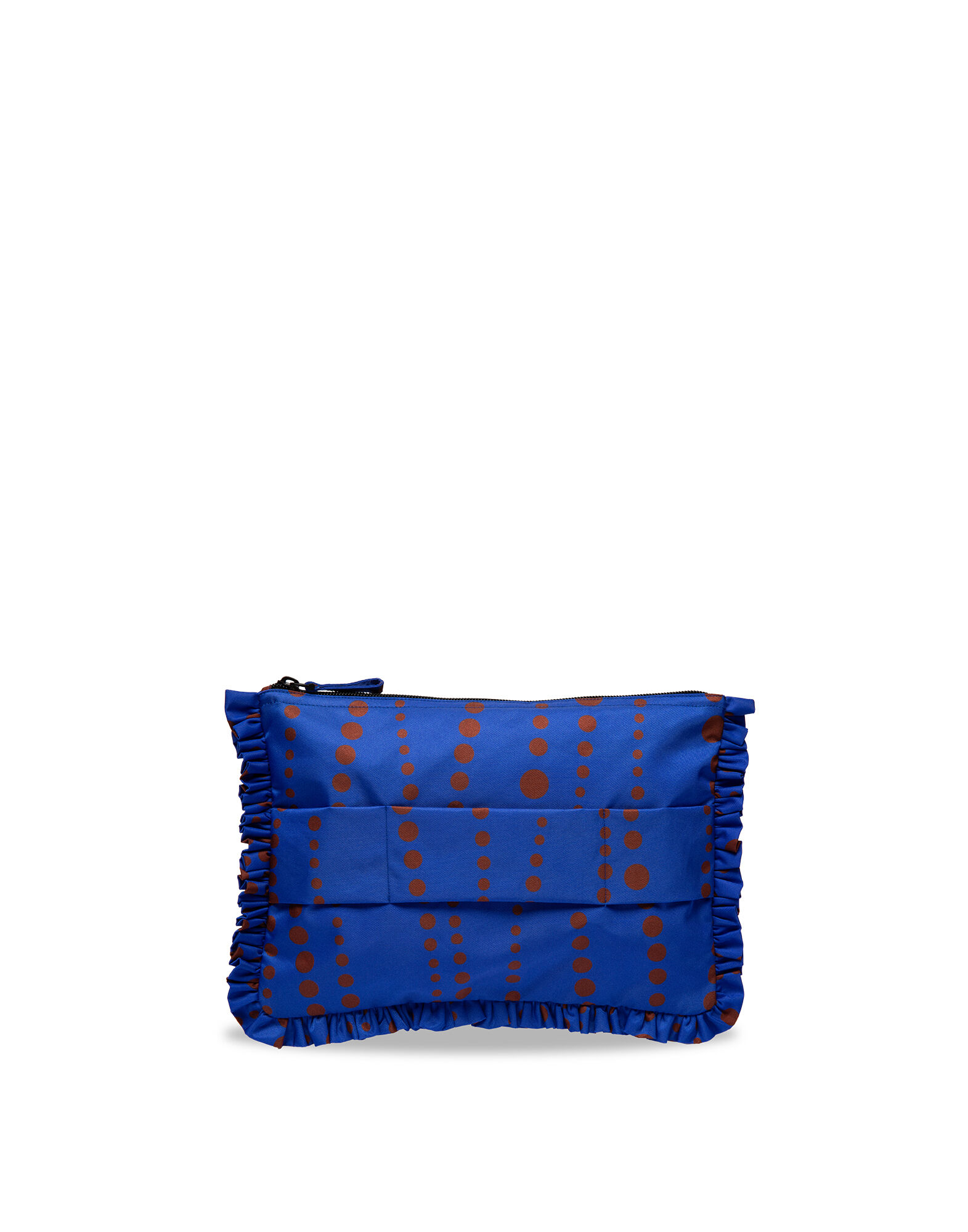 LaDoubleJ Hand Pochette Perle Blu BAG0002NYL001PER0002