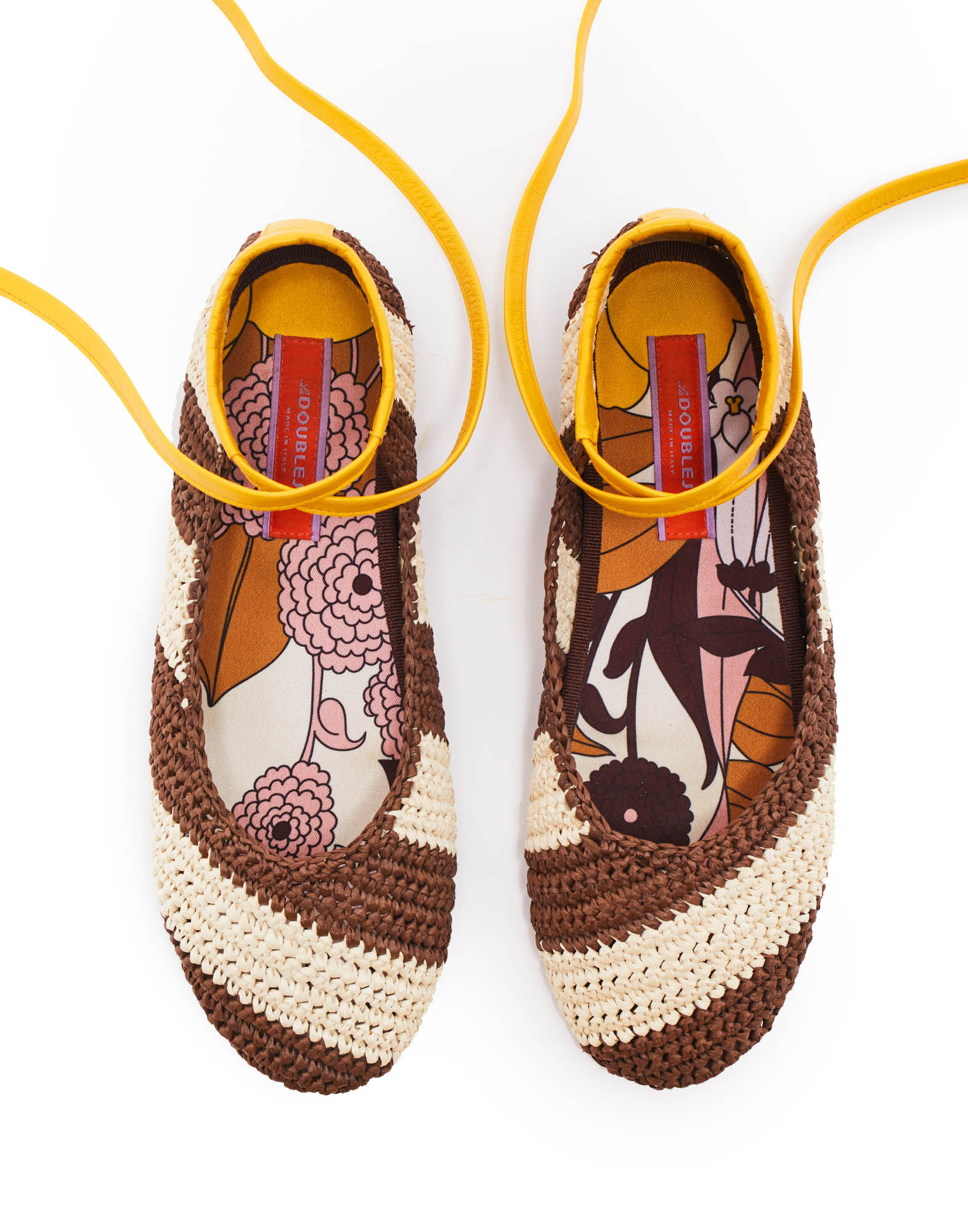 La DoubleJ Ballerina Flats Veneziana SHO0077FOD001BFL03PI01