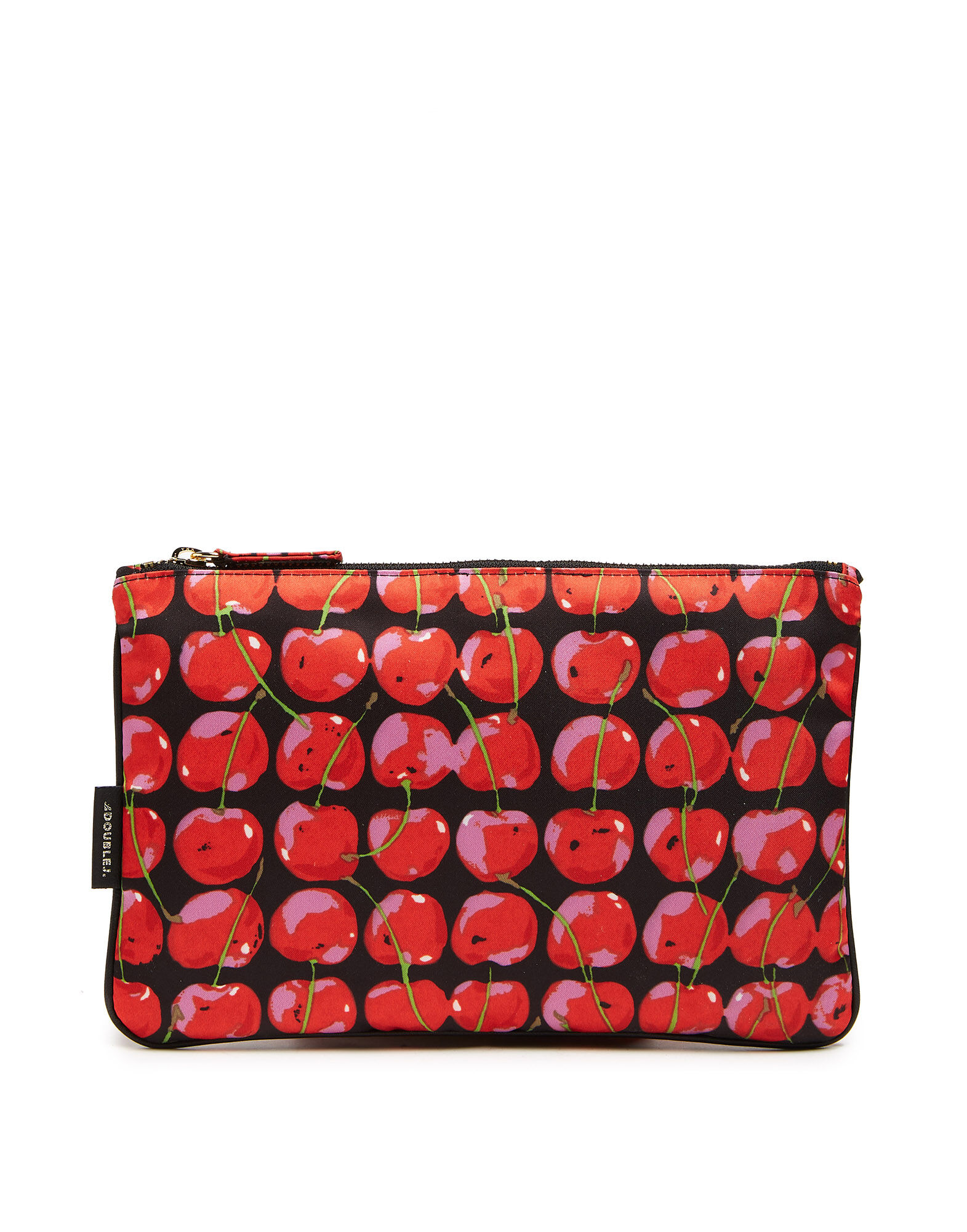 La DoubleJ Pochette Black Cherries BAG0039RAS006CHY0003