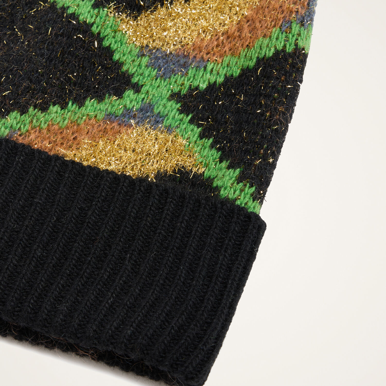 La Doublej Half-light Hat In Half-light Black