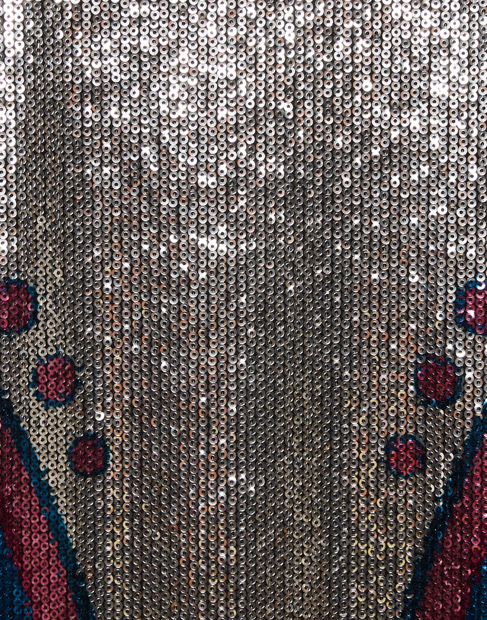 La DoubleJ Supreme Swing Dress Spritz Plac&eacute;e Silver DRE0445PAI004SPR04GY04