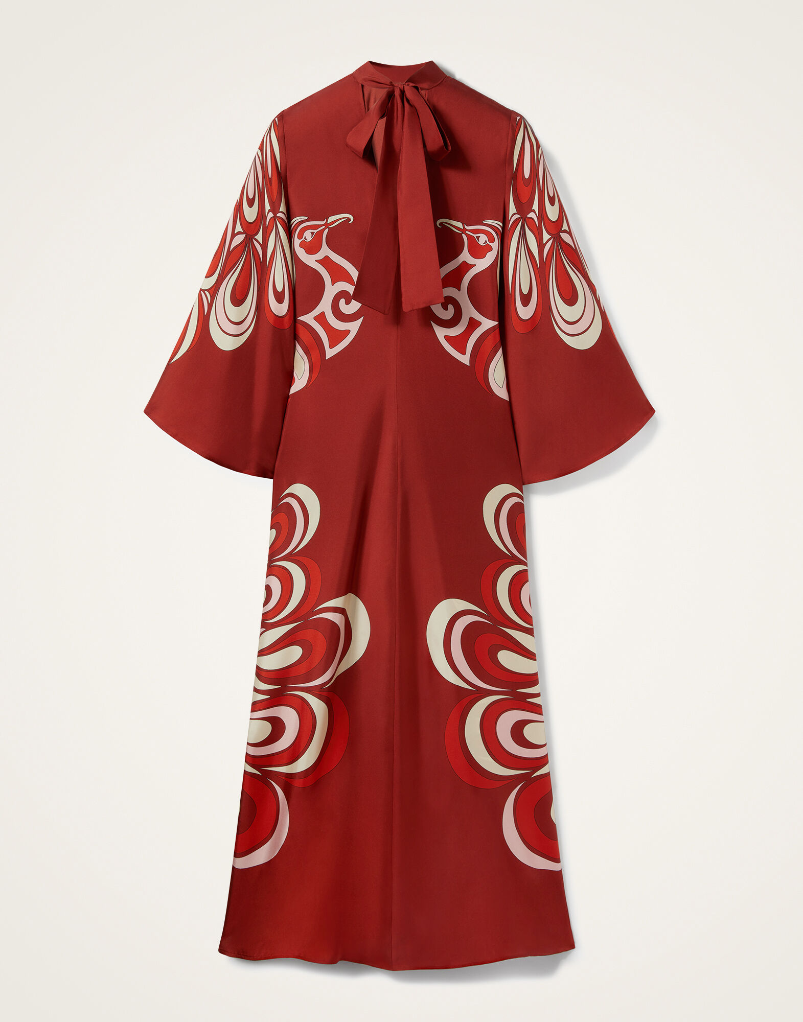 La DoubleJ Magnifico Dress Phoenix Plac&eacute;e Burgundy DRE0232SIL006PHO01RE02