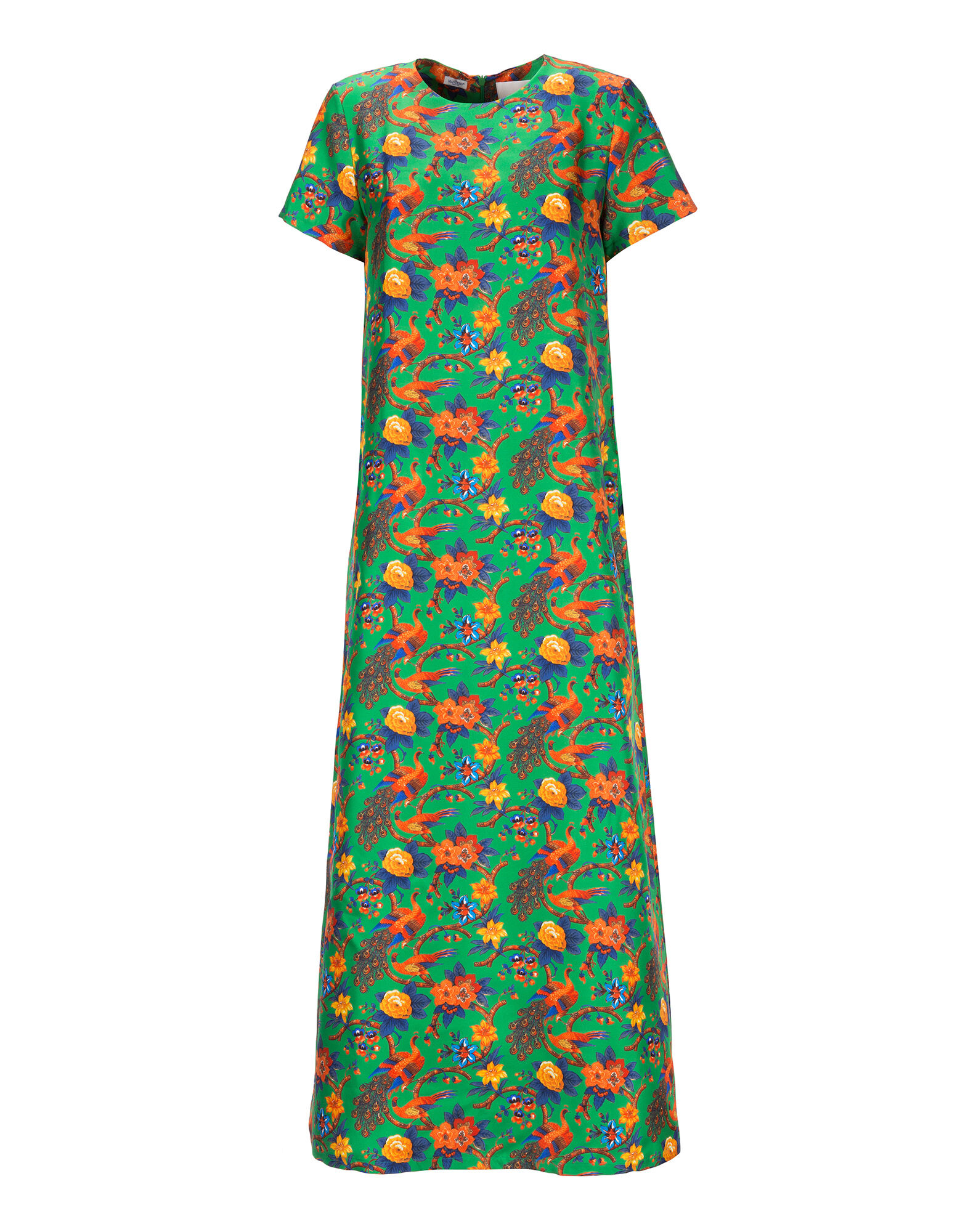 LaDoubleJ Swing Dress Pavone Verde DRE0001SIL001PAV0003