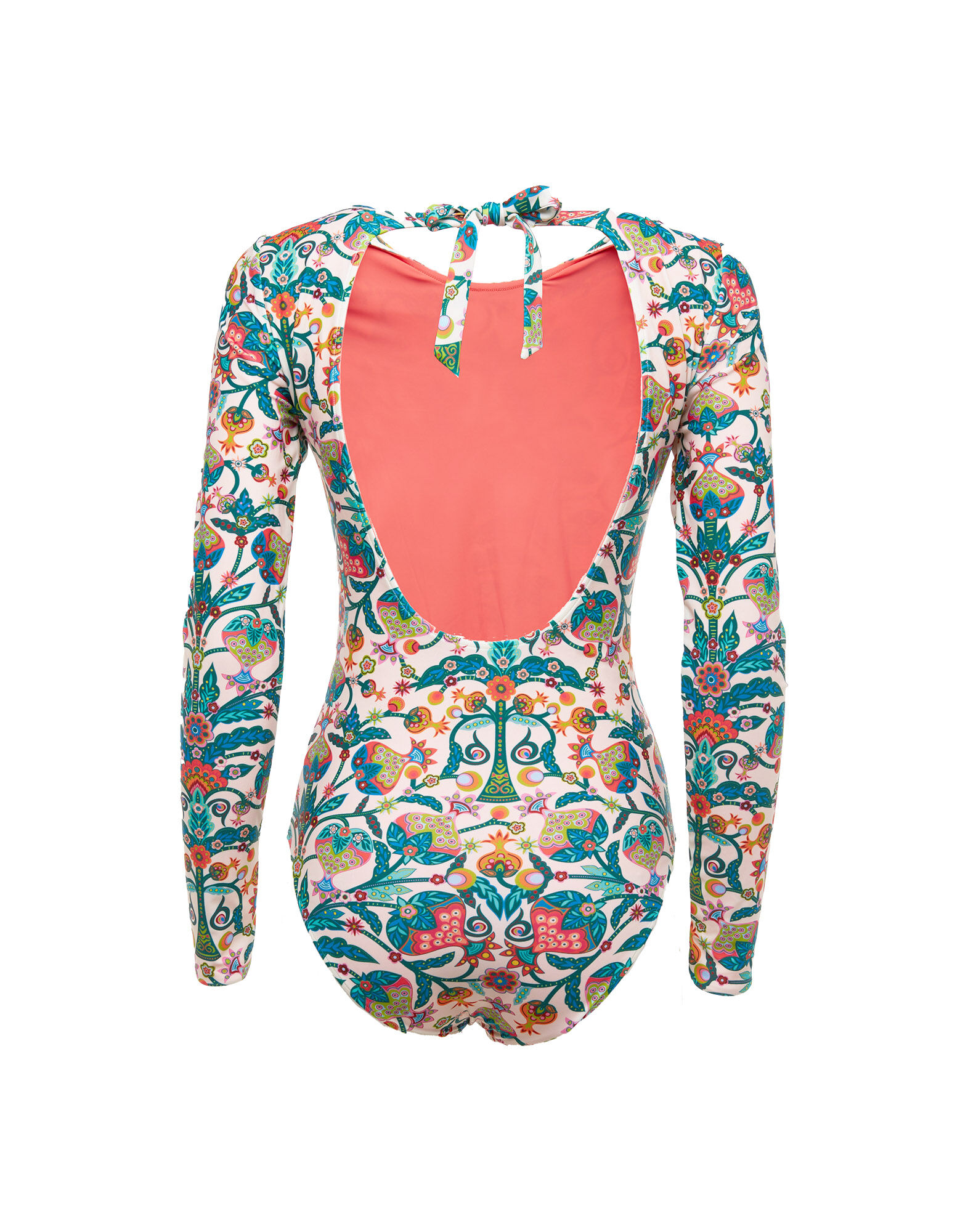 LaDoubleJ Surf Suit Tree Of Life Bianco SWI0001LYC001TFL0003